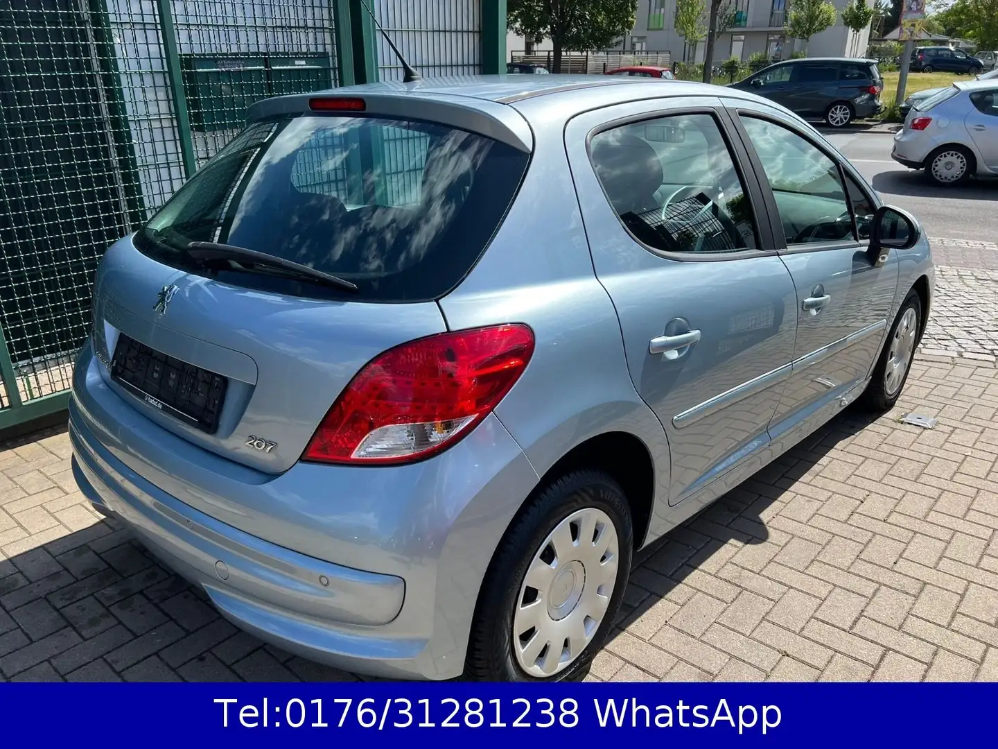 Peugeot 207 !! Tüv/Service Neu !! 1.4 !! Klima-4.Türig Mavi - 2