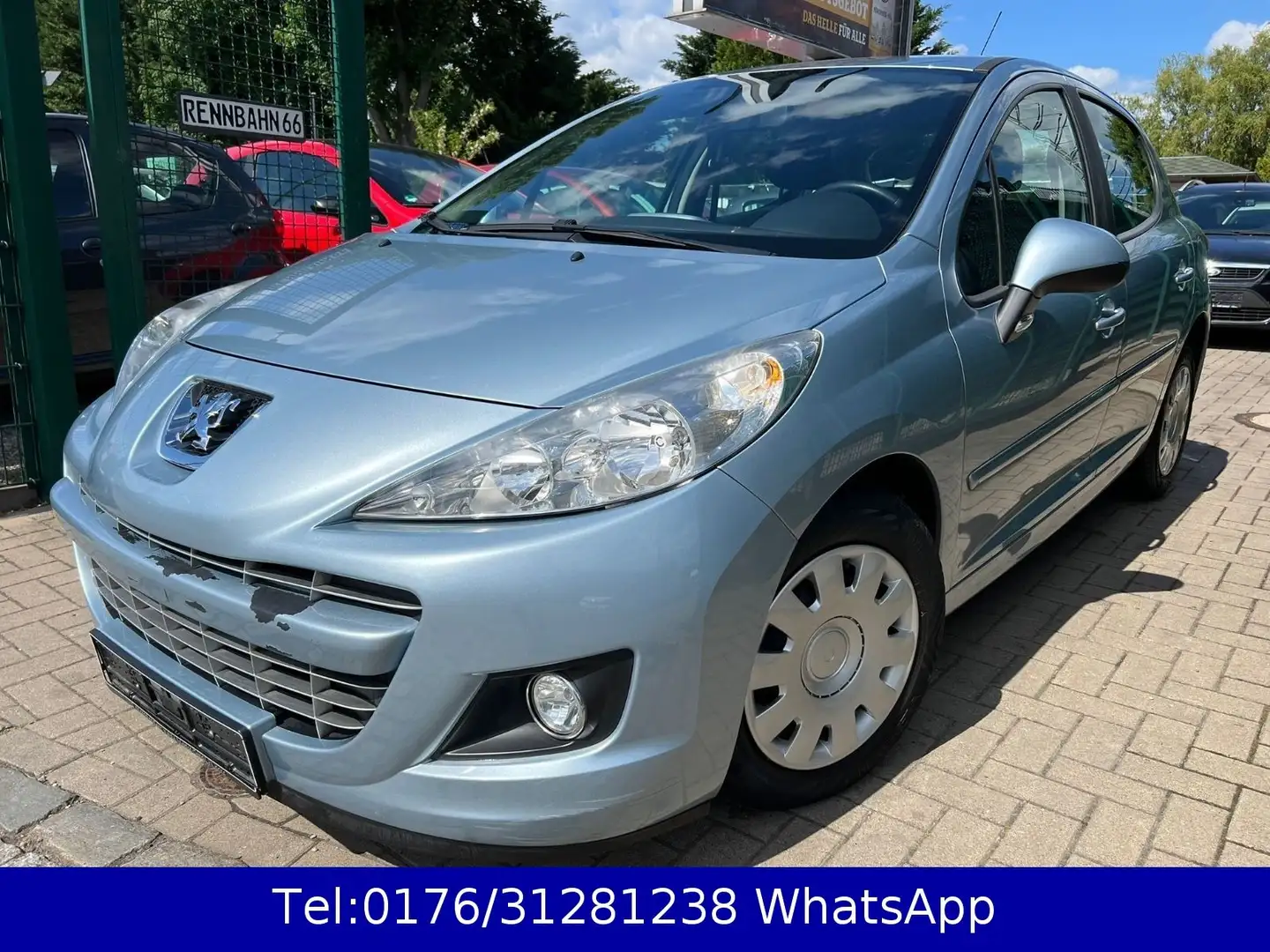 Peugeot 207 !! Tüv/Service Neu !! 1.4 !! Klima-4.Türig Mavi - 1
