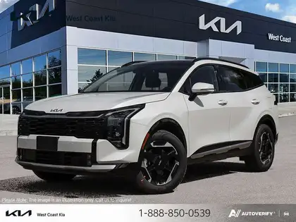 White 2027 Kia Sportage Hybrid SUV / Crossover  6-Speed Automatic