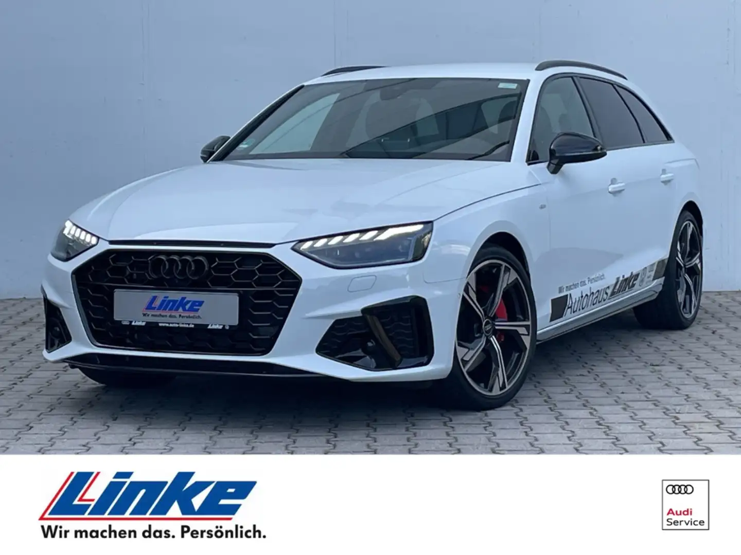 Audi A4 Avant 40 2.0 TDI S Line Competition plus Weiß - 1