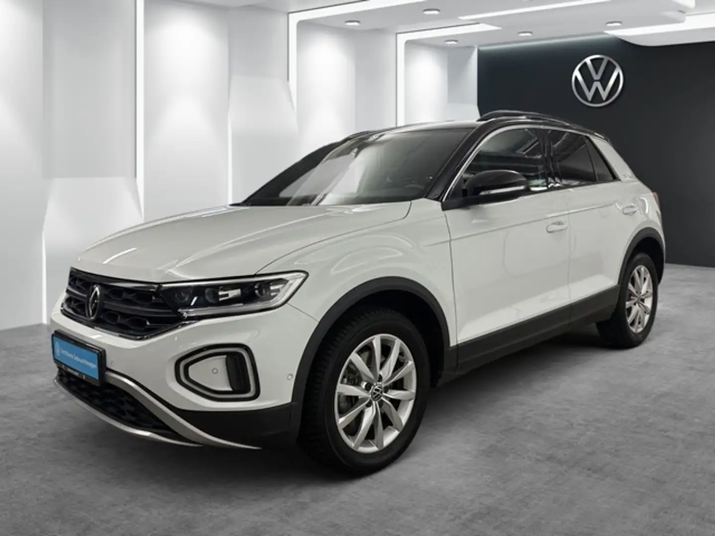 Volkswagen T-Roc 2.0TDI Goal IQ DRIVE AHK ACC RFK LED NAVI Weiß - 2