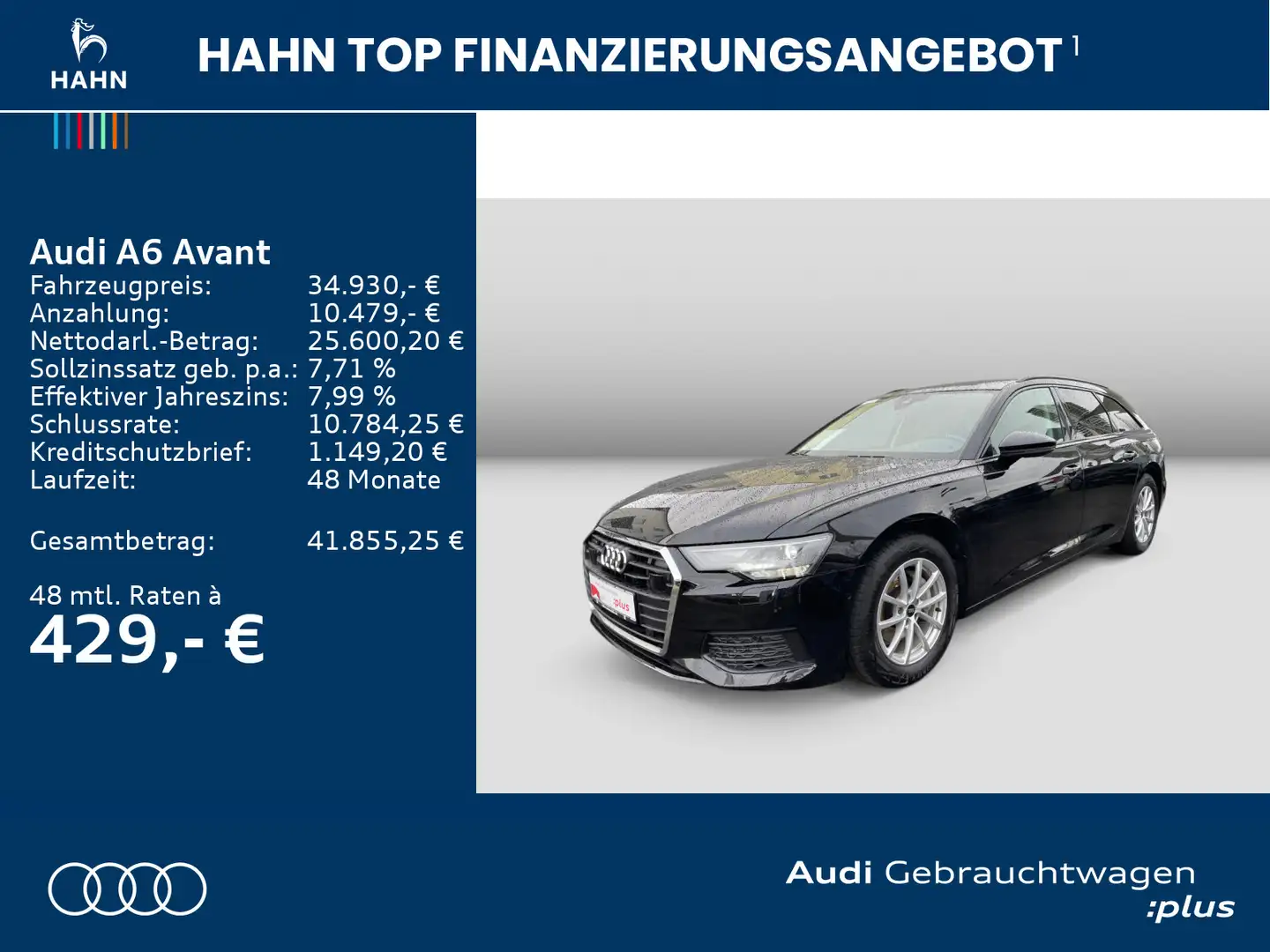 Audi A6 40TDI quattro S-tronic AHK Pano Memory Schwarz - 2