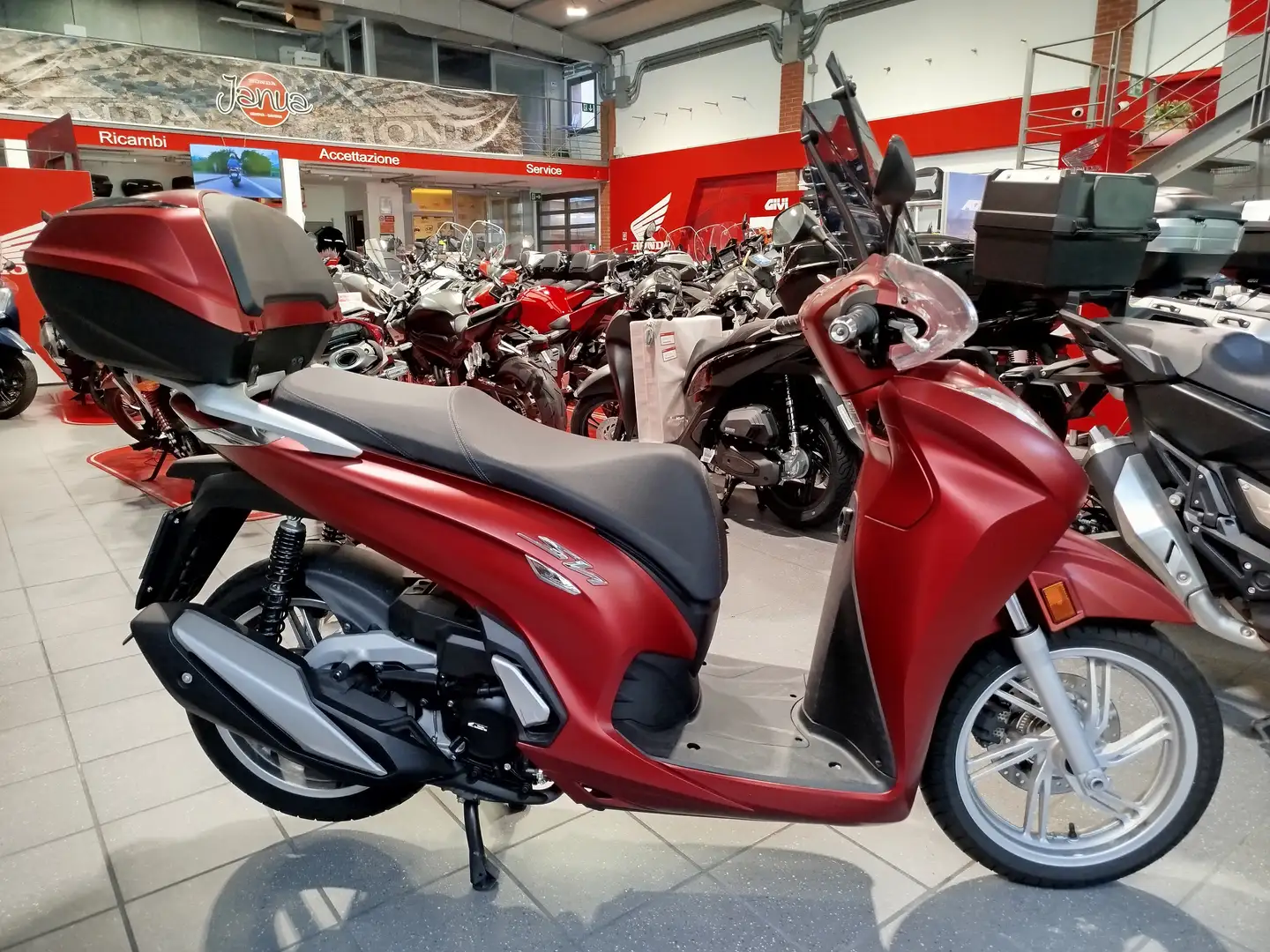 Honda SH 350i SH 350 '21 Rojo - 1