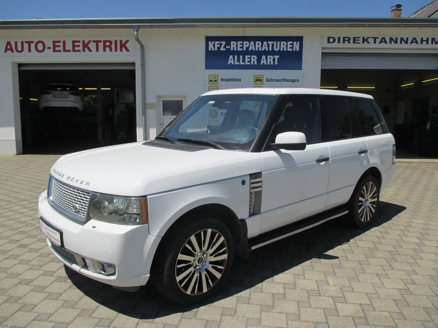 Land Rover Range Rover 5.0 HSE Autom., Leder, Navi Blanc - 1