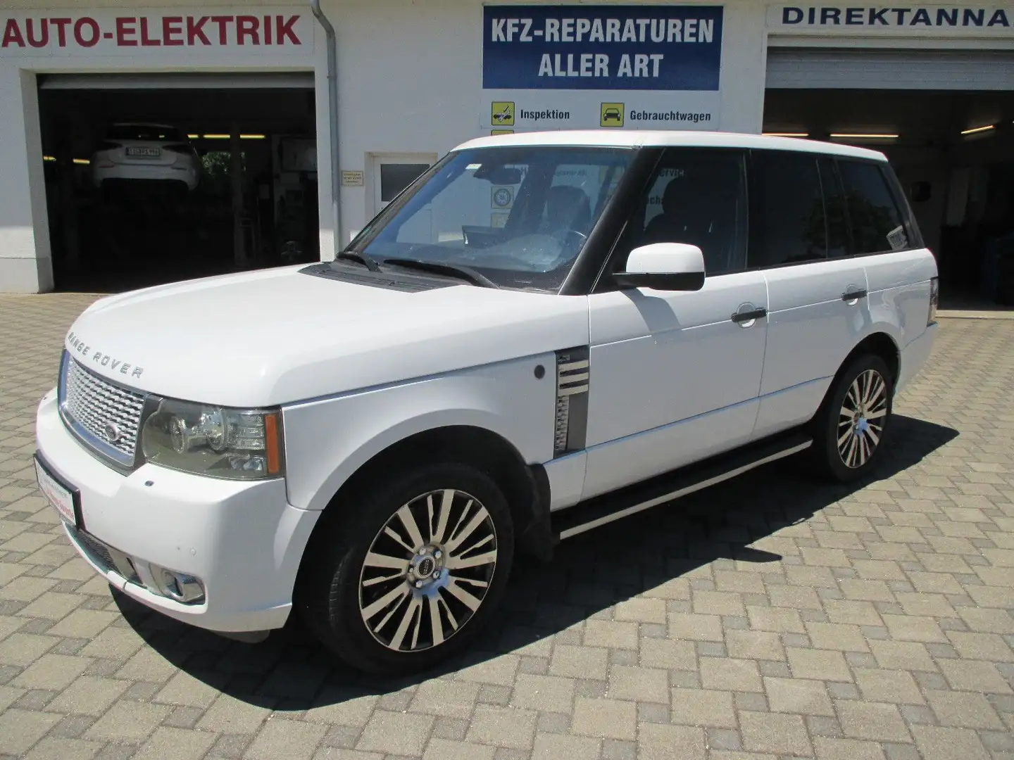 Land Rover Range Rover 5.0 HSE Autom., Leder, Navi Blanc - 2