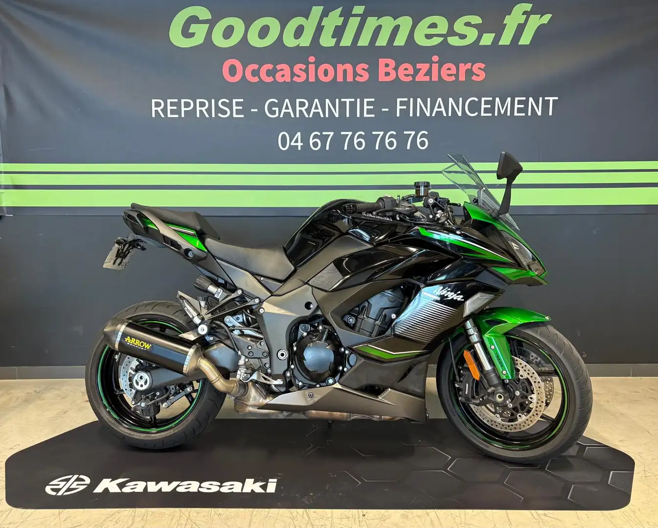 Kawasaki Ninja 1000SX Vert - 1