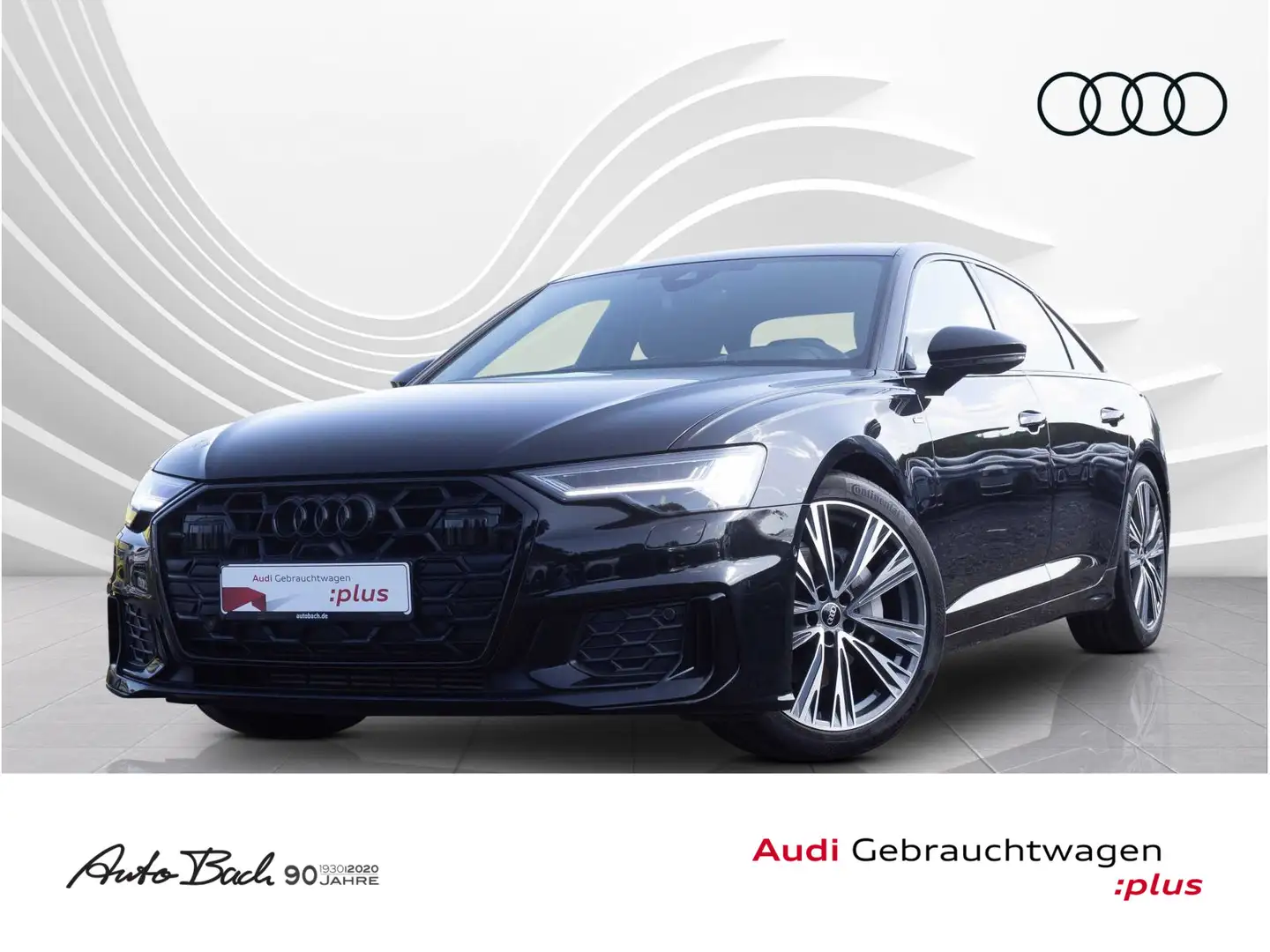 Audi A6 S line 45TFSI Stronic Navi LED Panorama HuD B Schwarz - 1