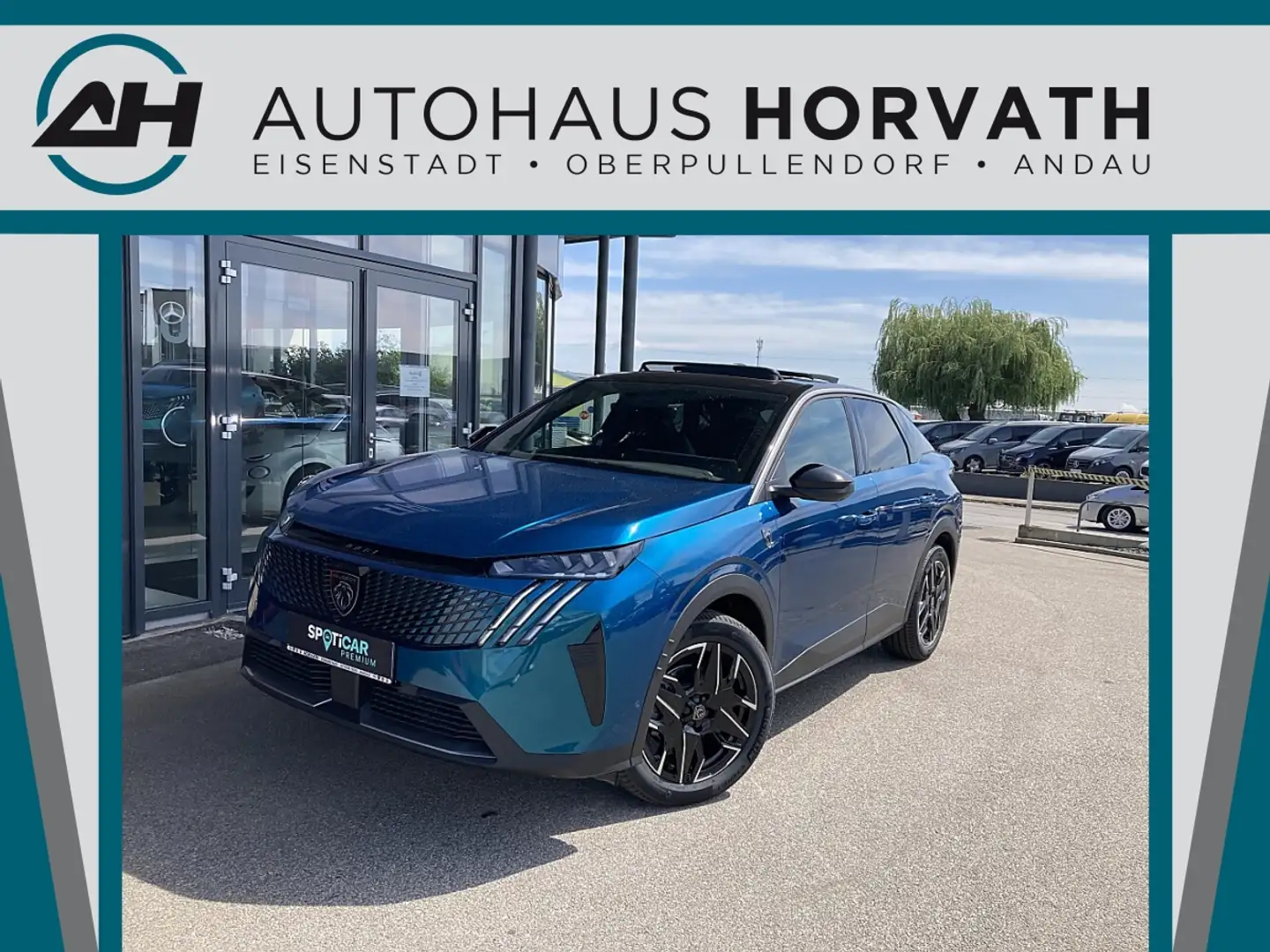 Peugeot 3008 Hybrid 145 e-DCS6 GT!MATRIXLED,PANO,AHV,FOCAL,N... Blau - 1