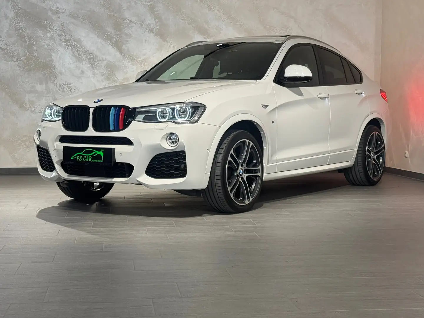 BMW X4 xDrive 30 d**M Sport**HUD**AHK**Schiebedach** Weiß - 2