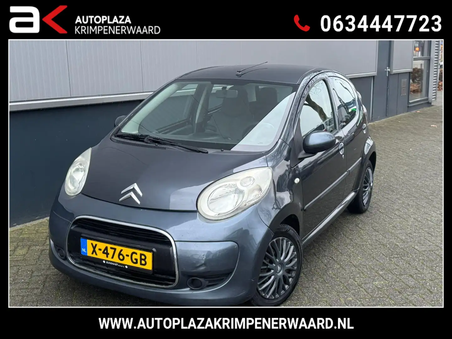 Citroen C1 1.0-12V Ambiance Airco carply Nieuwe apk Grey - 1