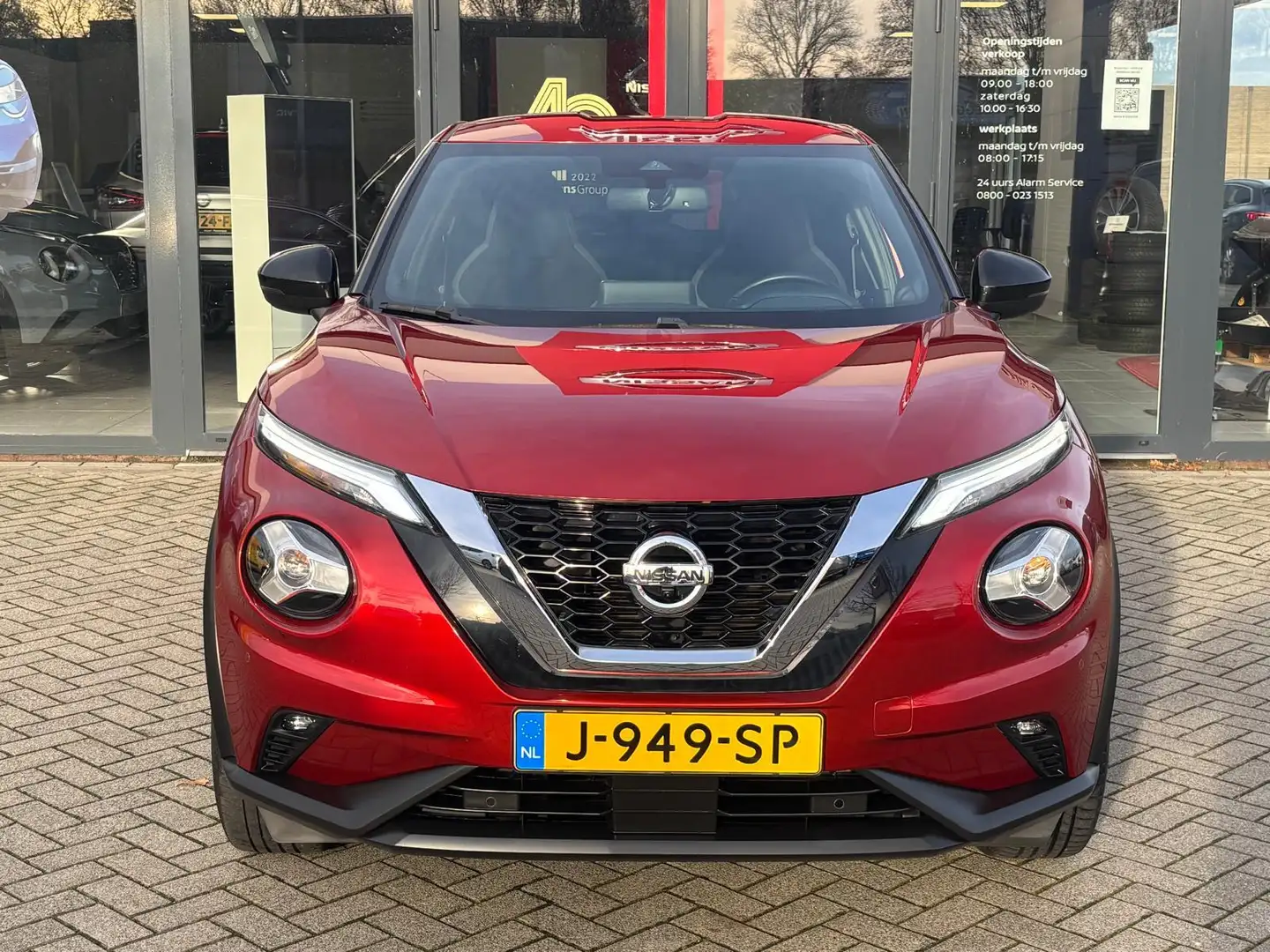 Nissan Juke DIG-T 117 MT N-Connecta | APPLE CARPLAY/ANDROID AU Rood - 2