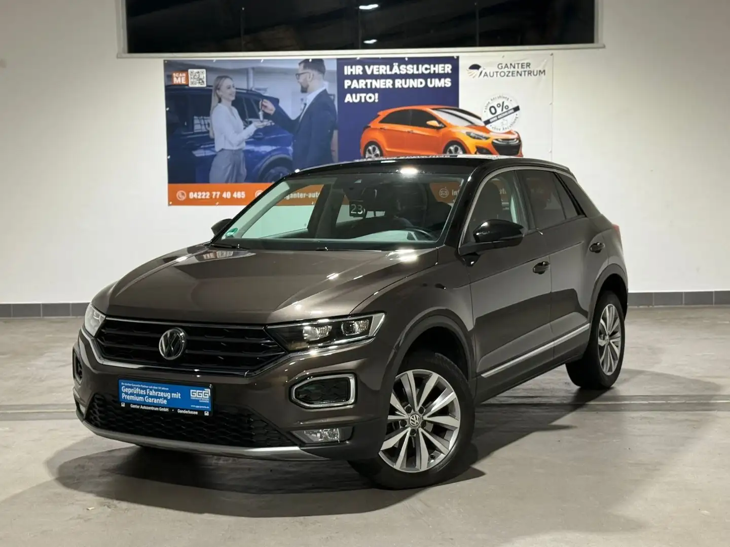 Volkswagen T-Roc 1.5 TSI Style DSG ACC+KAMERA+NAVI+LED Braun - 1