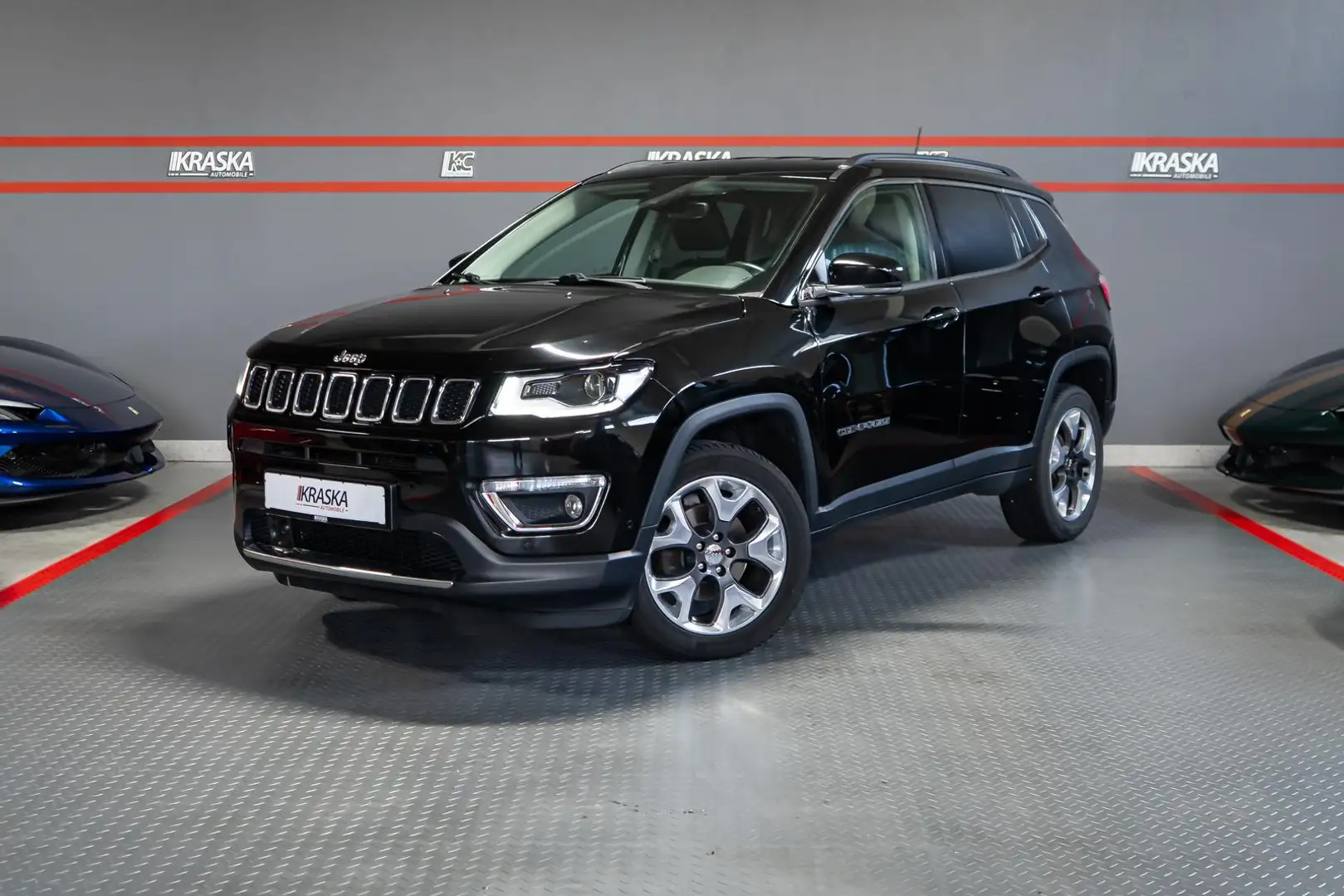 Jeep Compass 2.0 M-Jet Limited 4WD RFK GRA LANE/BLIND Schwarz - 1
