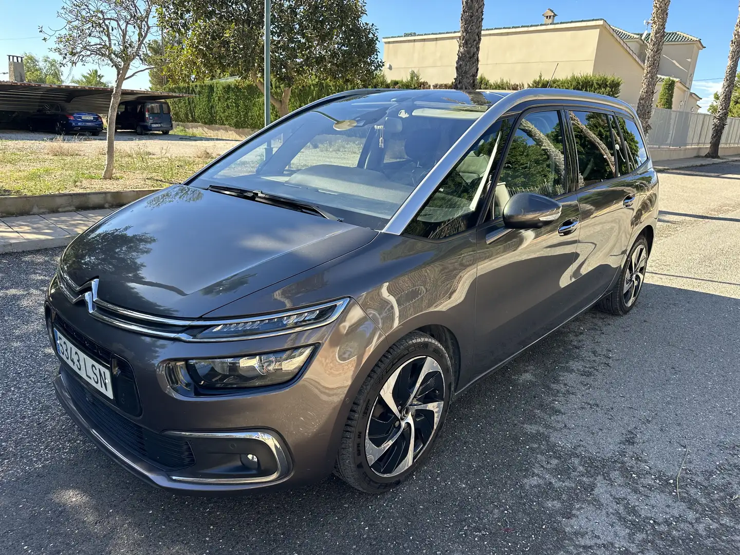 Citroen Grand C4 Picasso BlueHDi 150 EAT6 SHINE Gris - 1