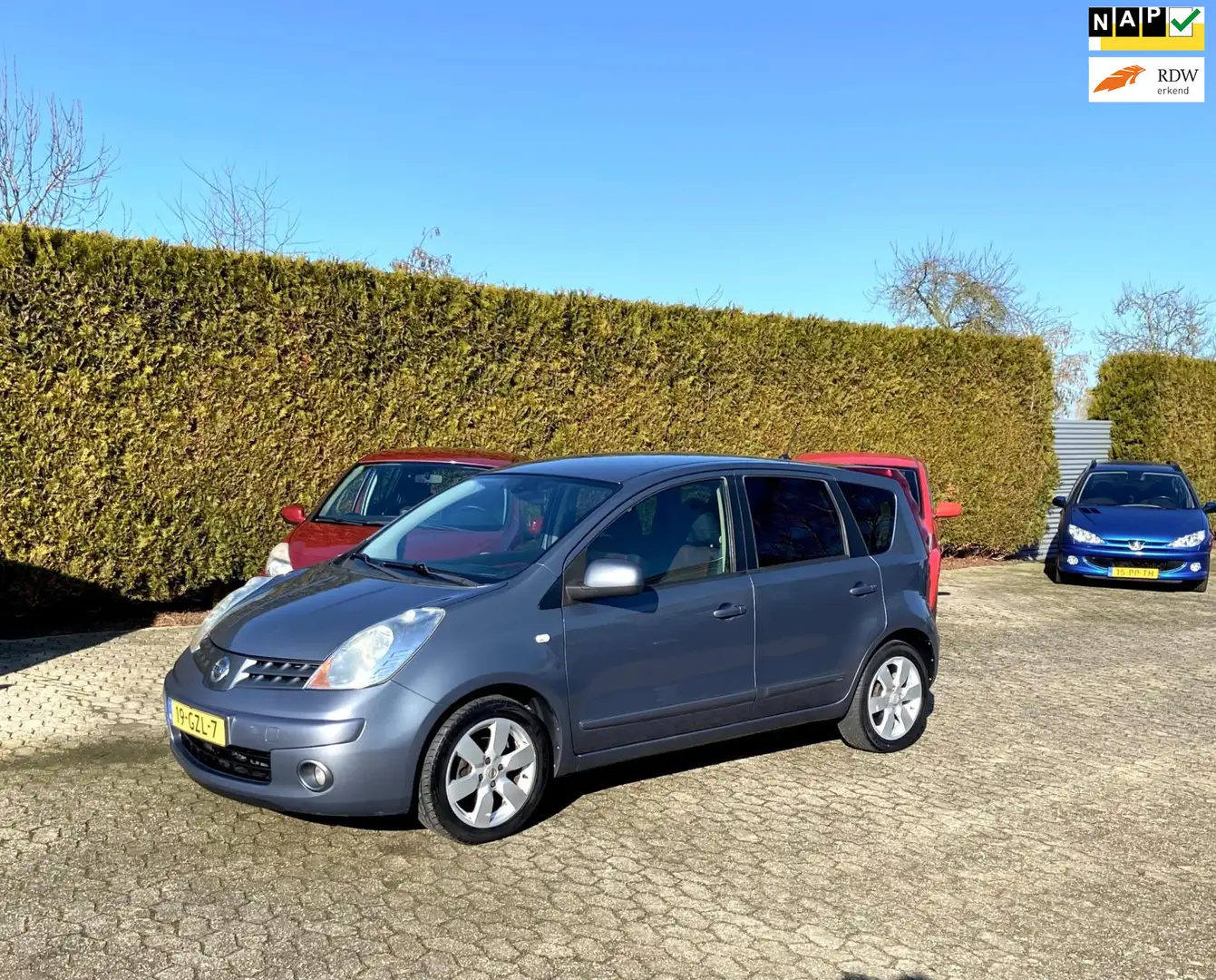 Nissan Note 1.6 AIRCO APK PERFRCT RIJDEND LEUKE AUTO Blau - 1