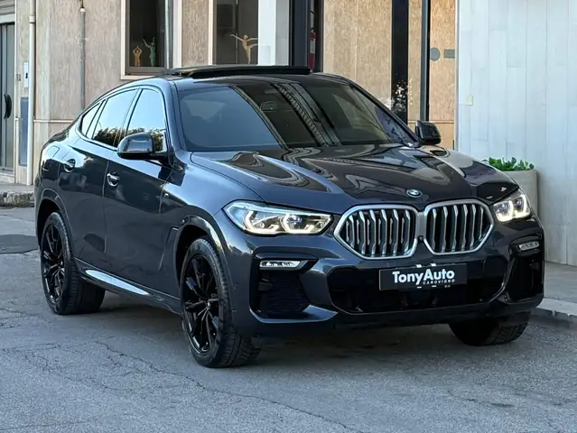 BMW X6 xdrive30d Msport auto TETTO APRIBILE IN CARBONIO ILLUMINATO,,LUCI SOFFUSE,VIRTUAL COCKPIT,APPLE CARPLAY,TELECAMERA 360