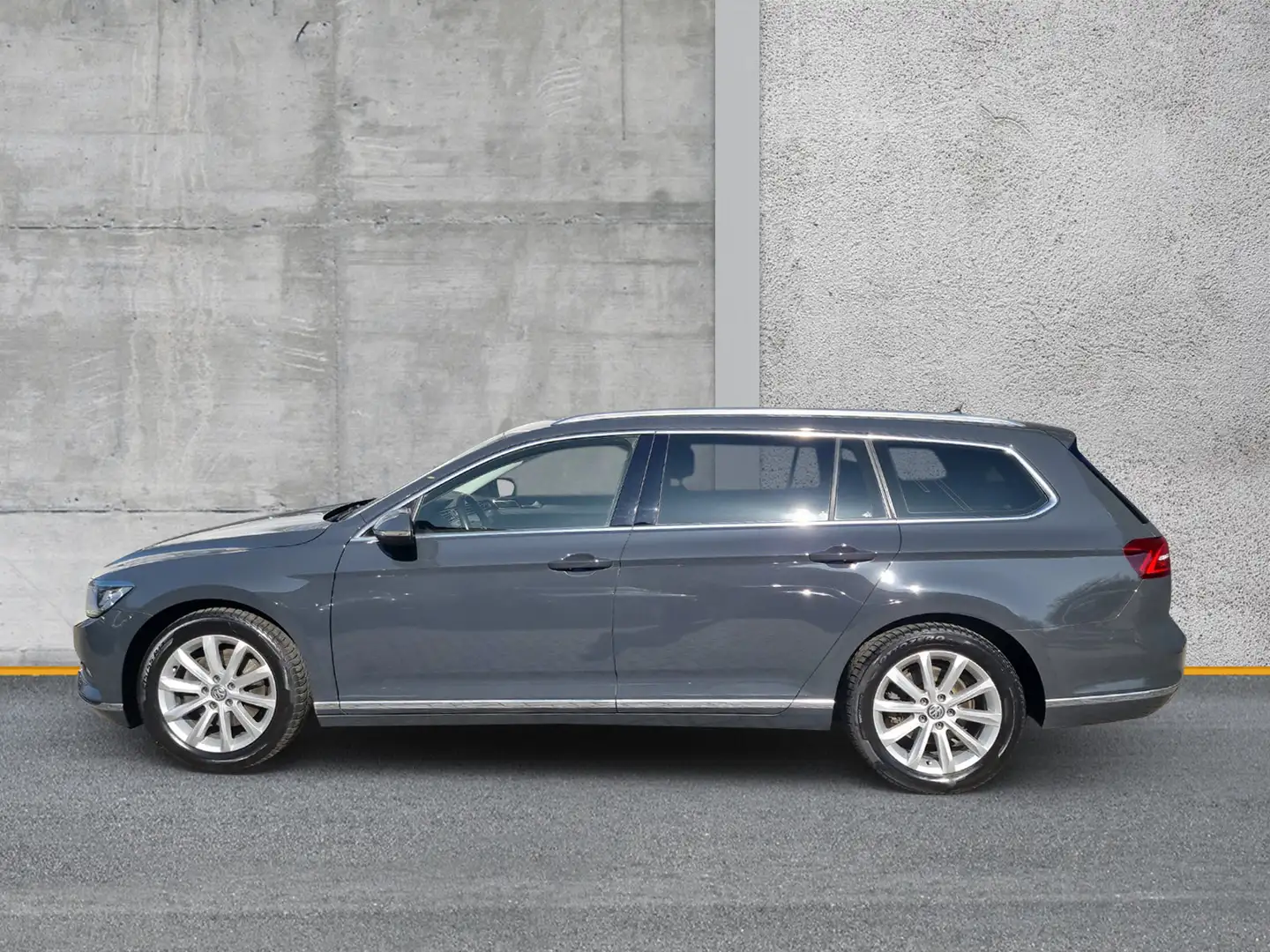 Volkswagen Passat Variant 2.0 TDI DSG Highline ACC LED APP Grau - 2