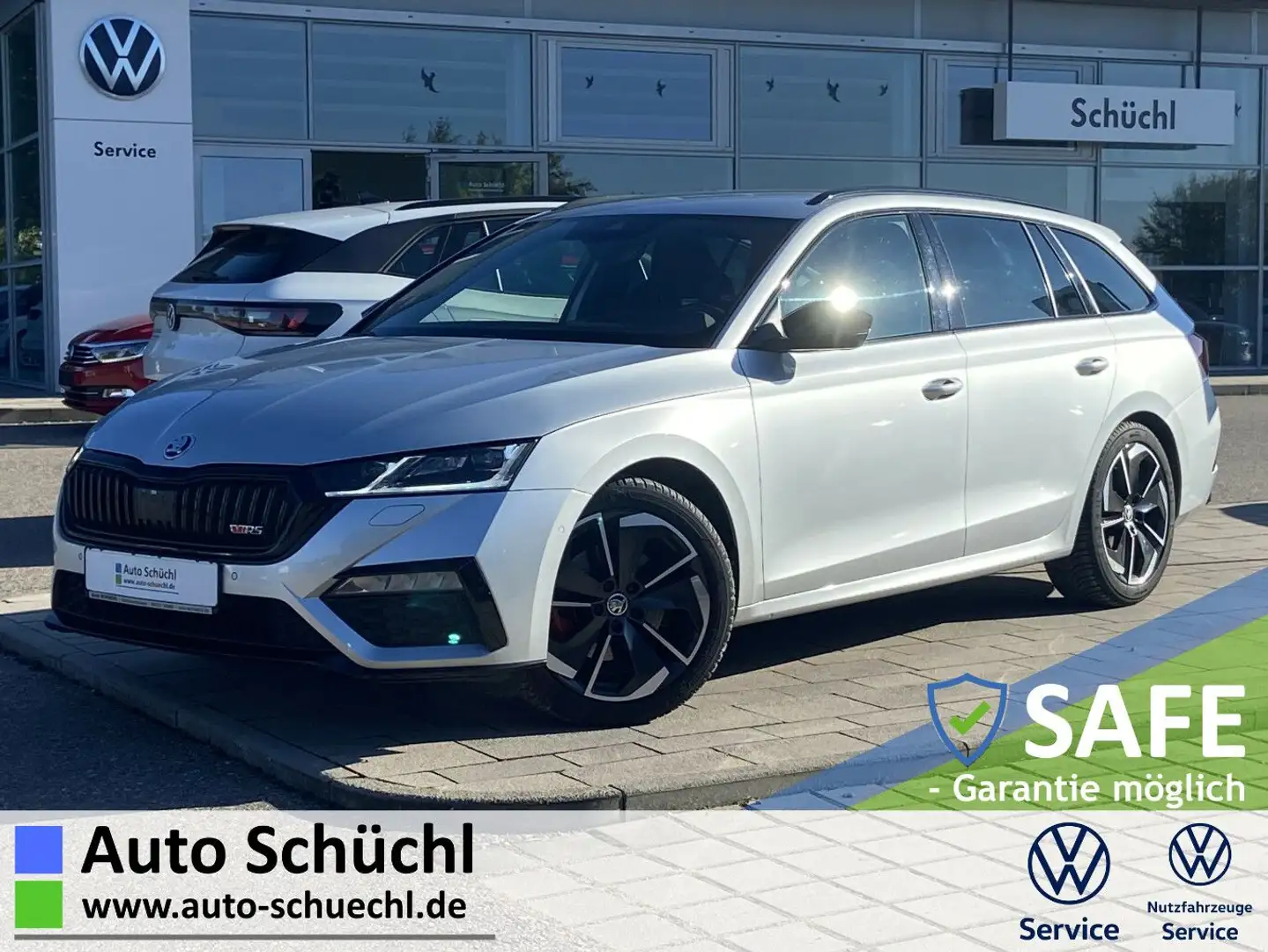 Skoda Octavia Combi RS 2.0 TDI DSG 18"+NAVI-COLUMBUS+M Silber - 1
