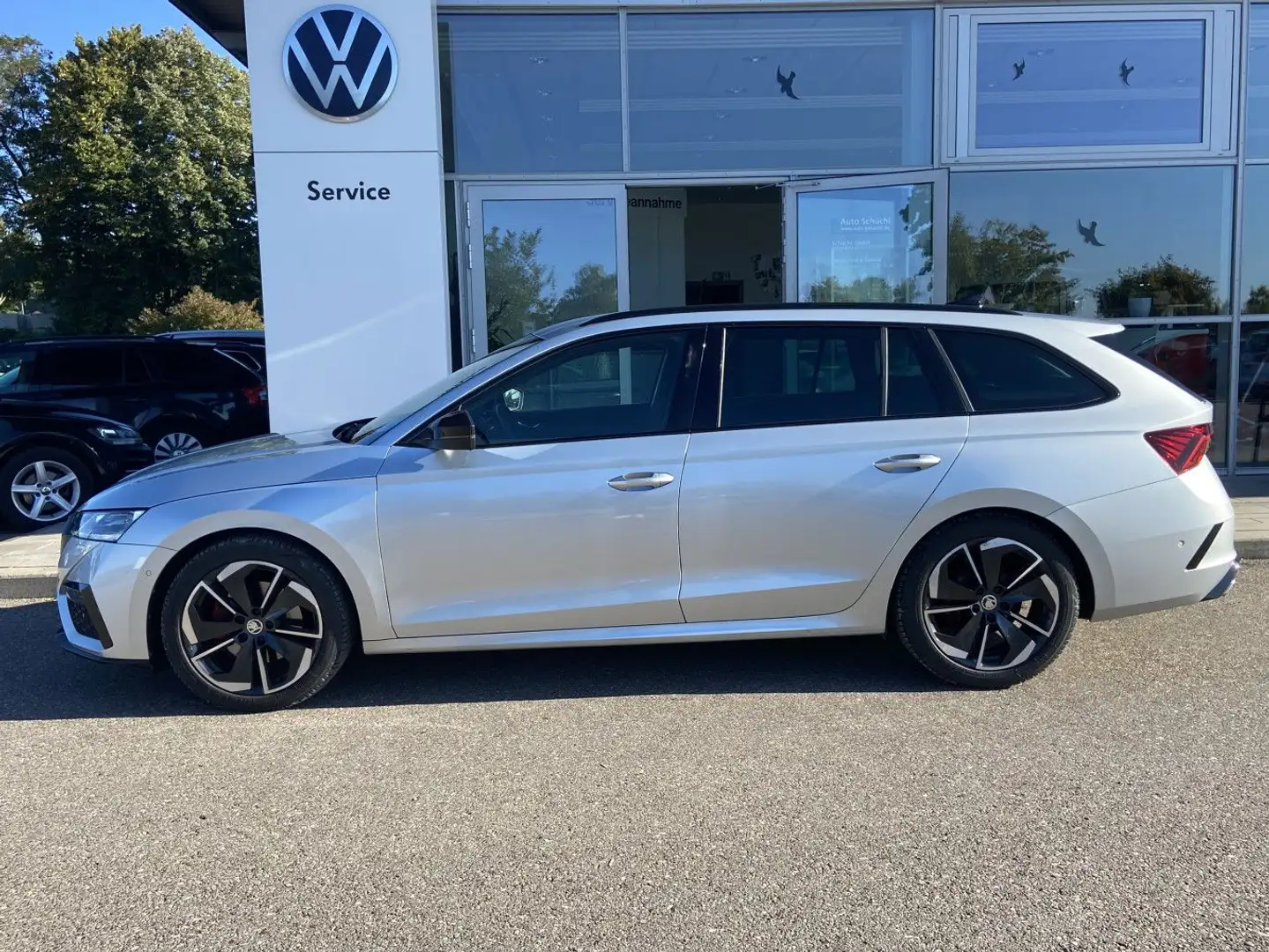 Skoda Octavia Combi RS 2.0 TDI DSG 18"+NAVI-COLUMBUS+M Silber - 2