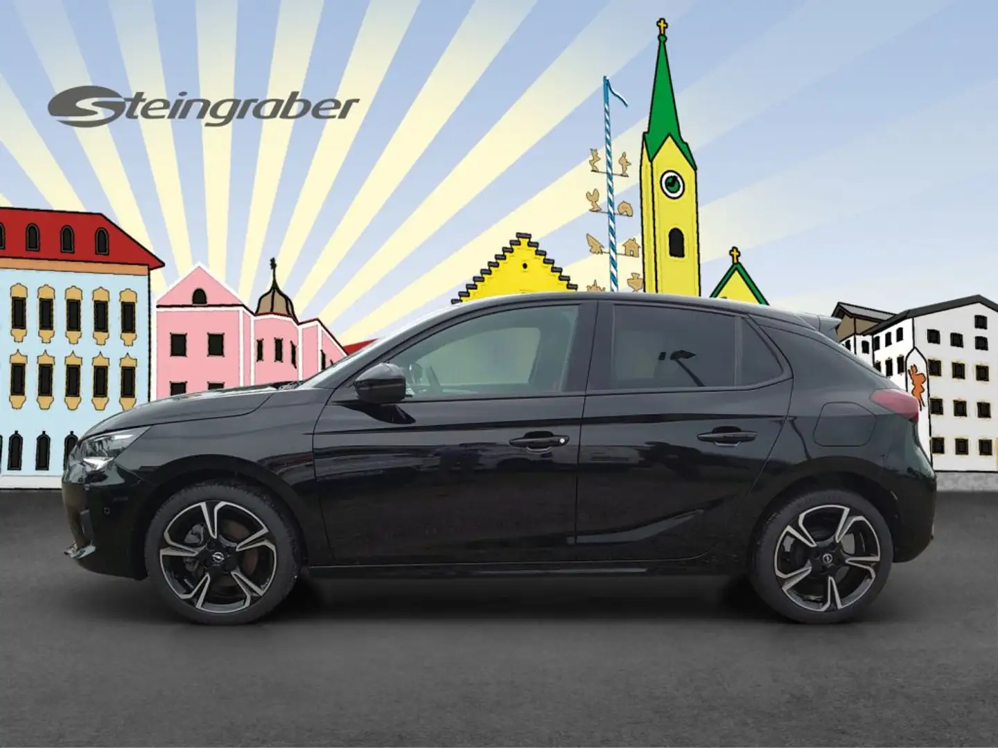 Opel Corsa 1.2 Direct Injection Turbo Start/Stop GS (F) Noir - 2