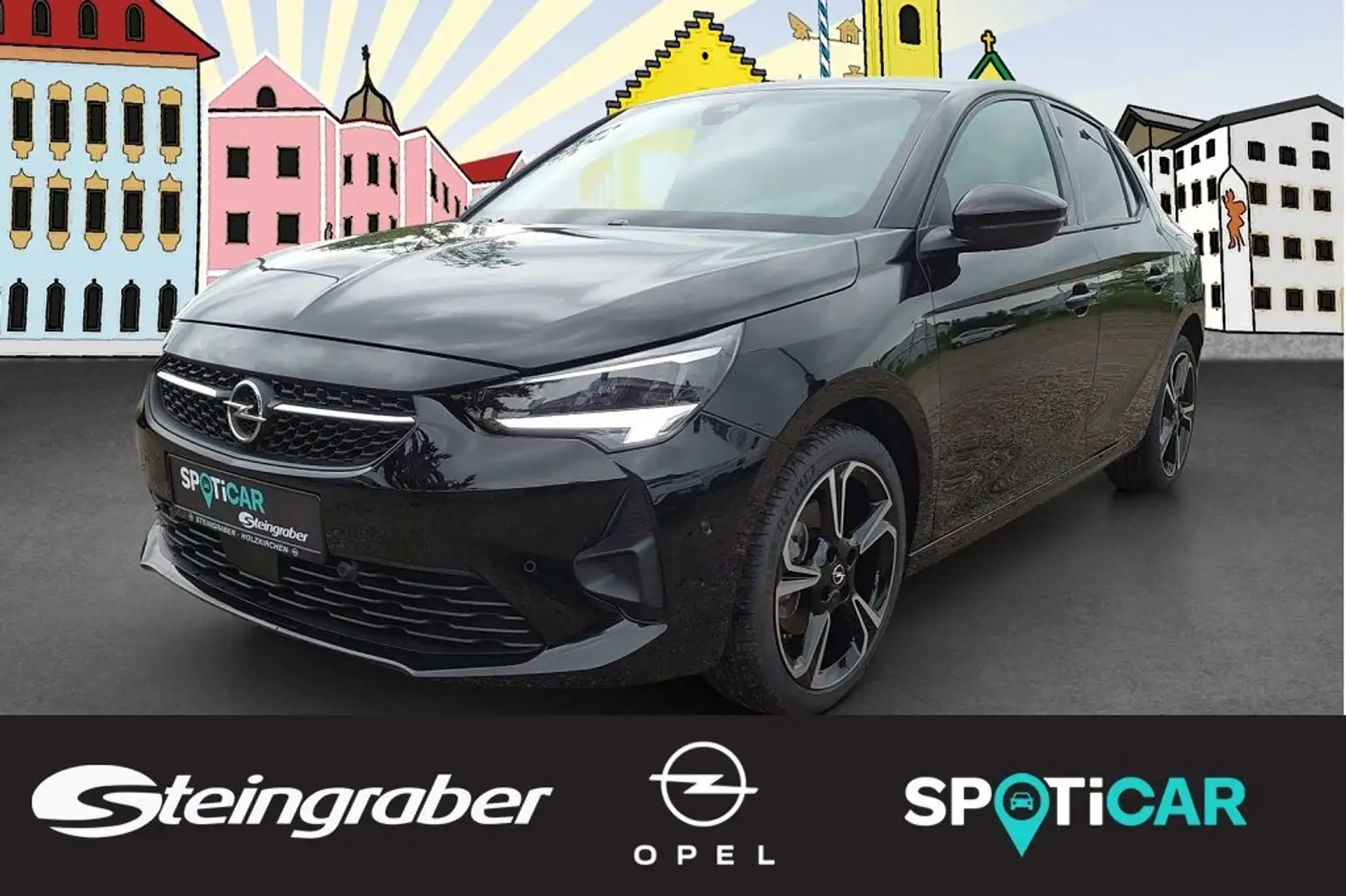 Opel Corsa 1.2 Direct Injection Turbo Start/Stop GS (F) Noir - 1