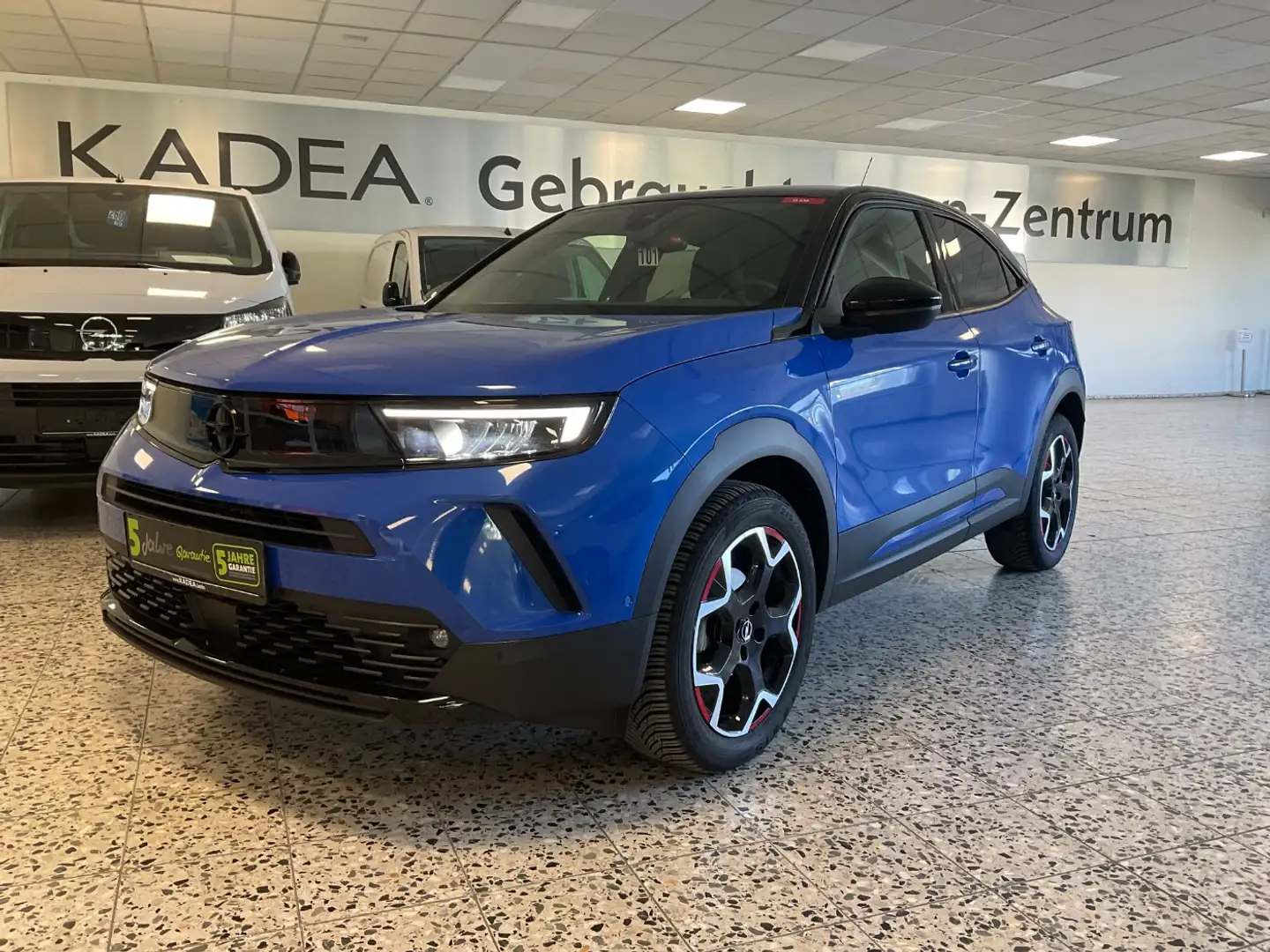 Opel Mokka 1.2 Turbo GS Line Navi+Kam+nur 12235KM Blau - 2