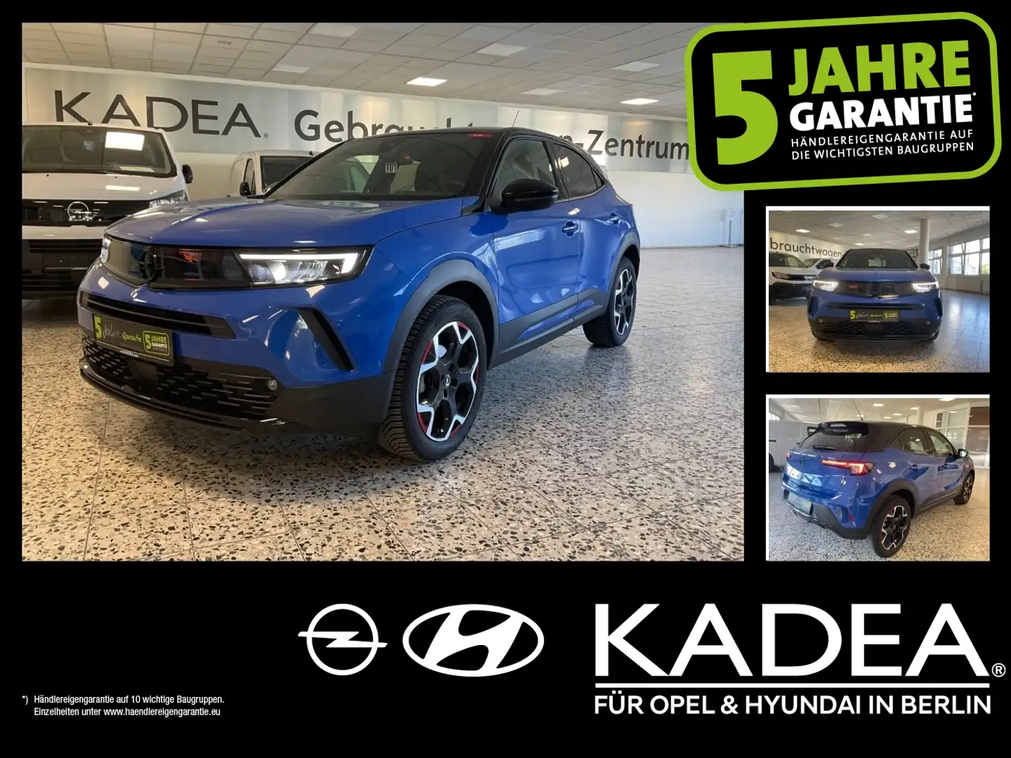 Opel Mokka 1.2 Turbo GS Line Navi+Kam+nur 12235KM Blau - 1