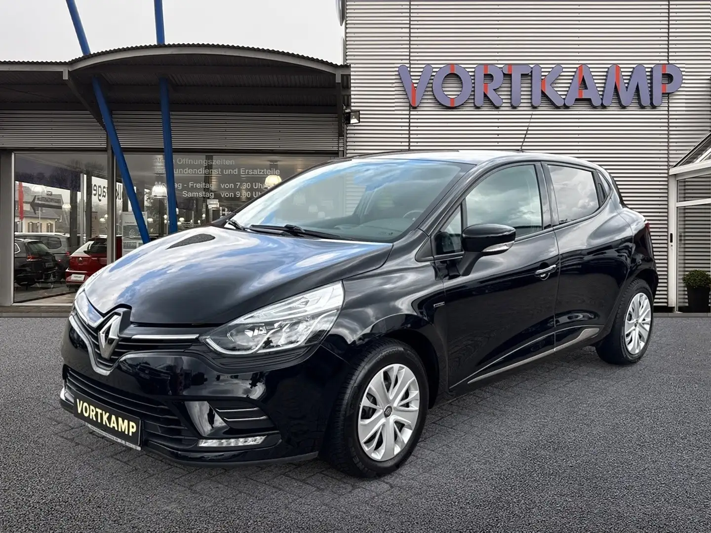 Renault Clio IV Limited 1.2 KLIMA 4-türig Style-Paket Schwarz - 2