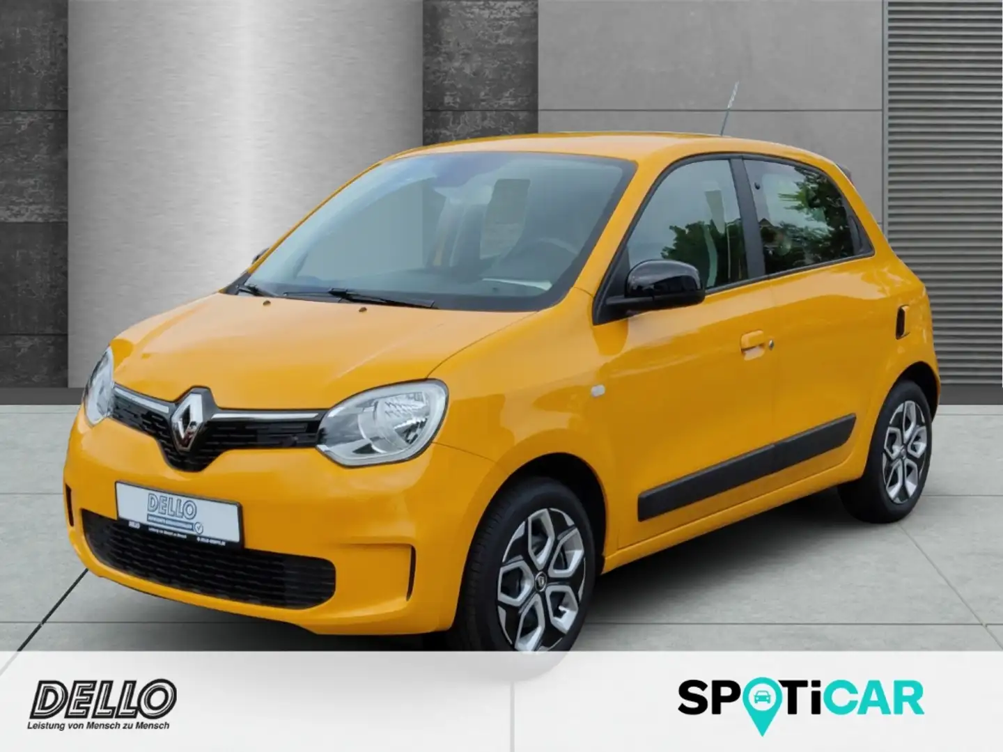 Renault Twingo Equilibre 1.0 Klimaautom DAB Tel.-Vorb. Berganfahr Gelb - 1