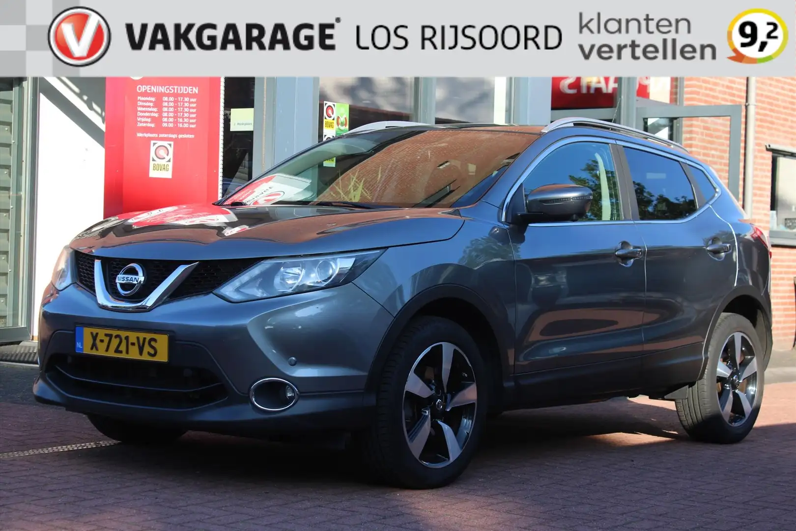Nissan Qashqai 1.2 Aut.*Connect* | Camera | Cruise & Climate Cont Grijs - 1