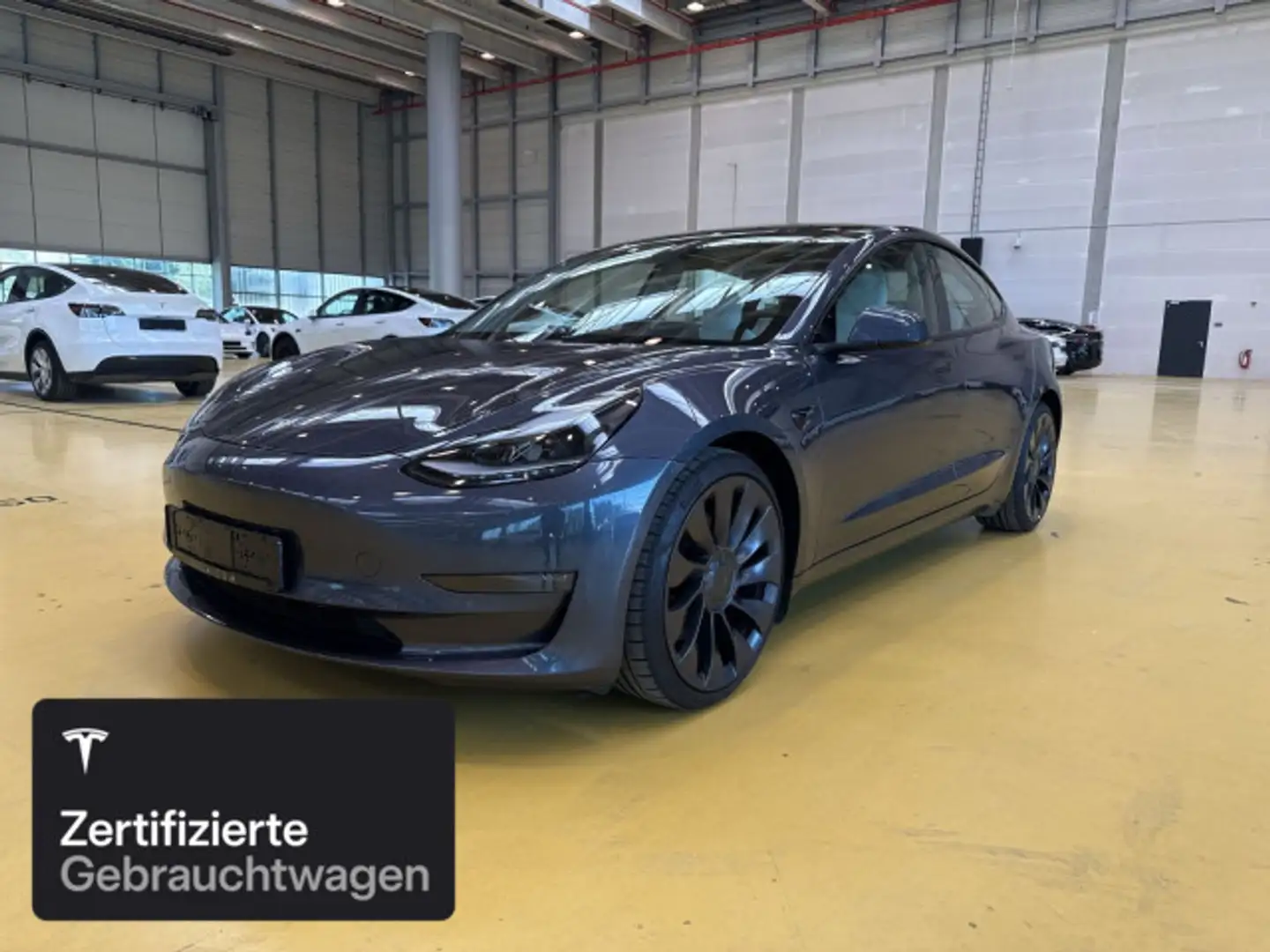 Tesla Model 3 Performance Plateado - 1