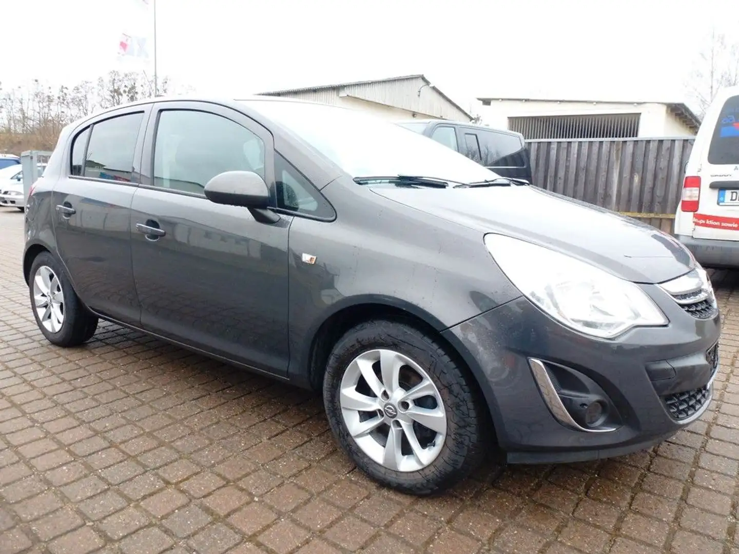 Opel Corsa D 1,4 Active TOP ZUSTAND !!! Grau - 1