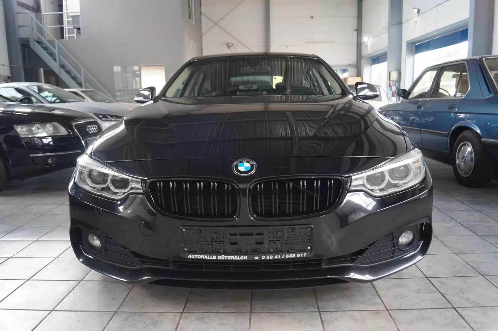 BMW 420 i Gran Coupe Autom.*T.Leder*PDC*Navi* Nero - 2