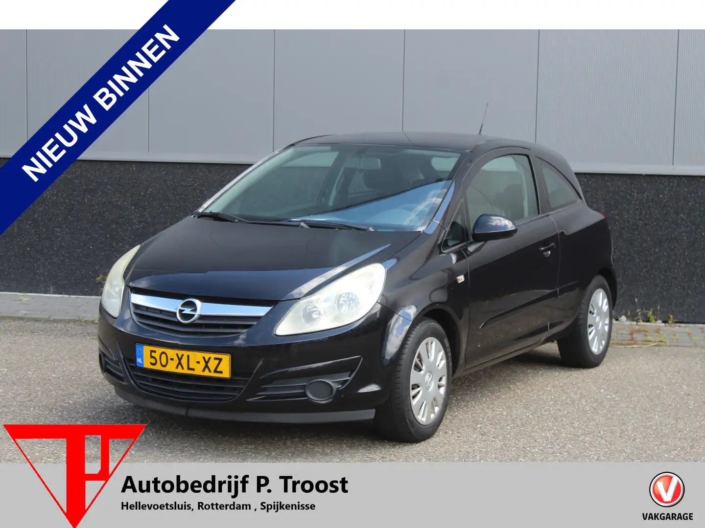 Opel Corsa 1.2-16V Enjoy *Meeneemprijs*APK t/m 23-08-2025/Cru Nero - 1