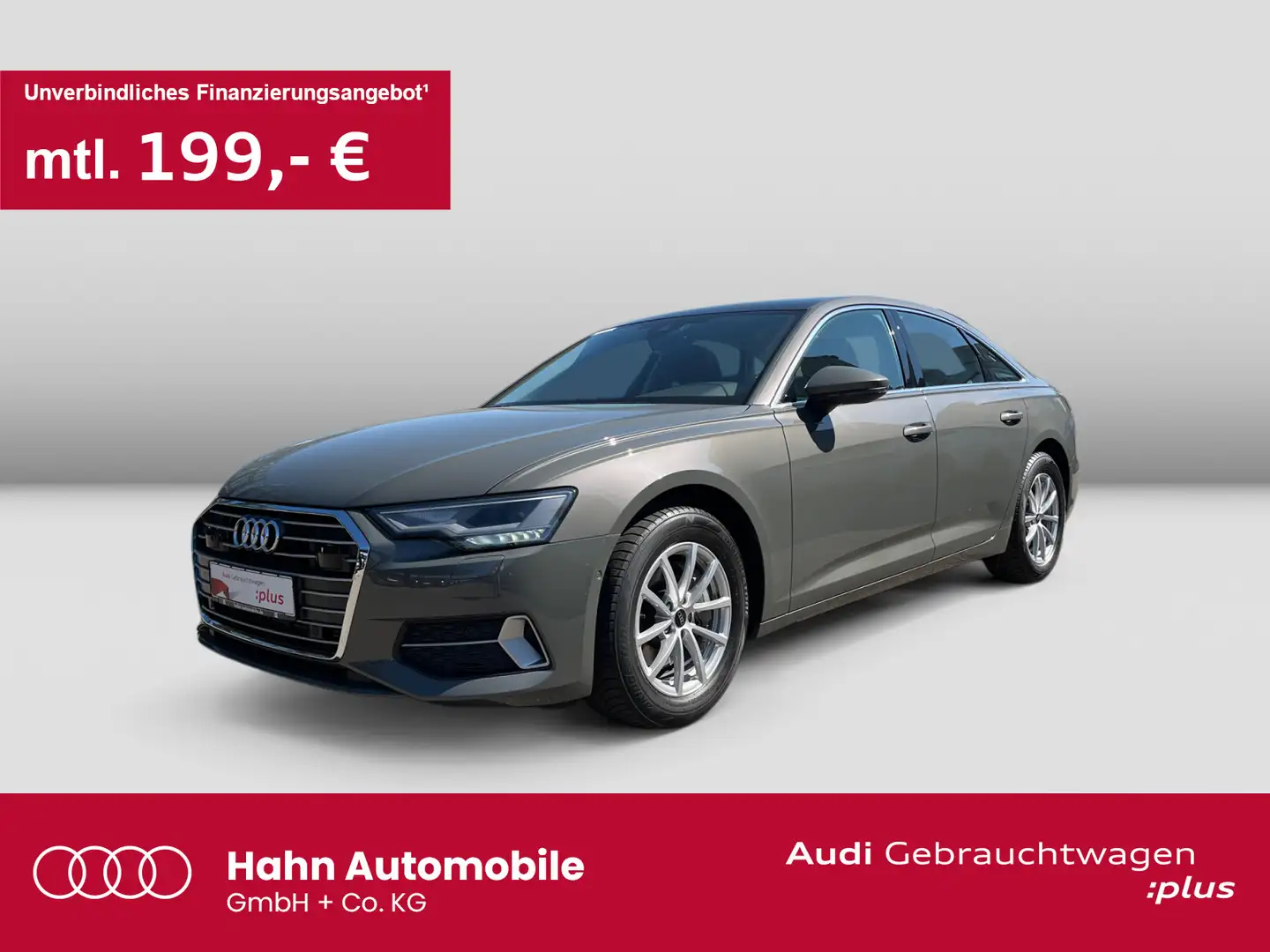 Audi A6 Advanced 45TFSI S-Trc AHK ACC LED Gris - 1
