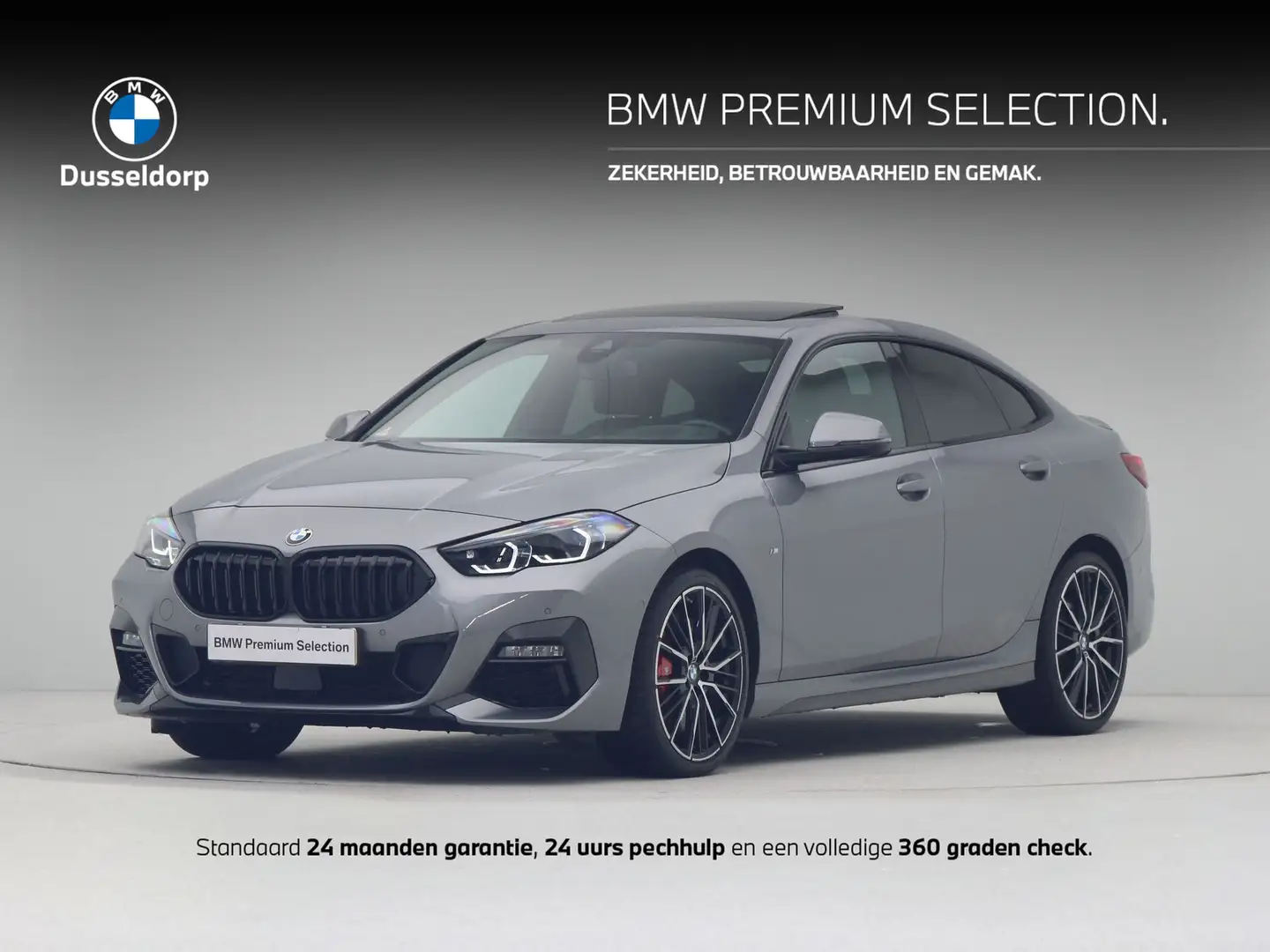 BMW 218 2 Serie Gran Coupé 218i High Executive M Sport Grijs - 1