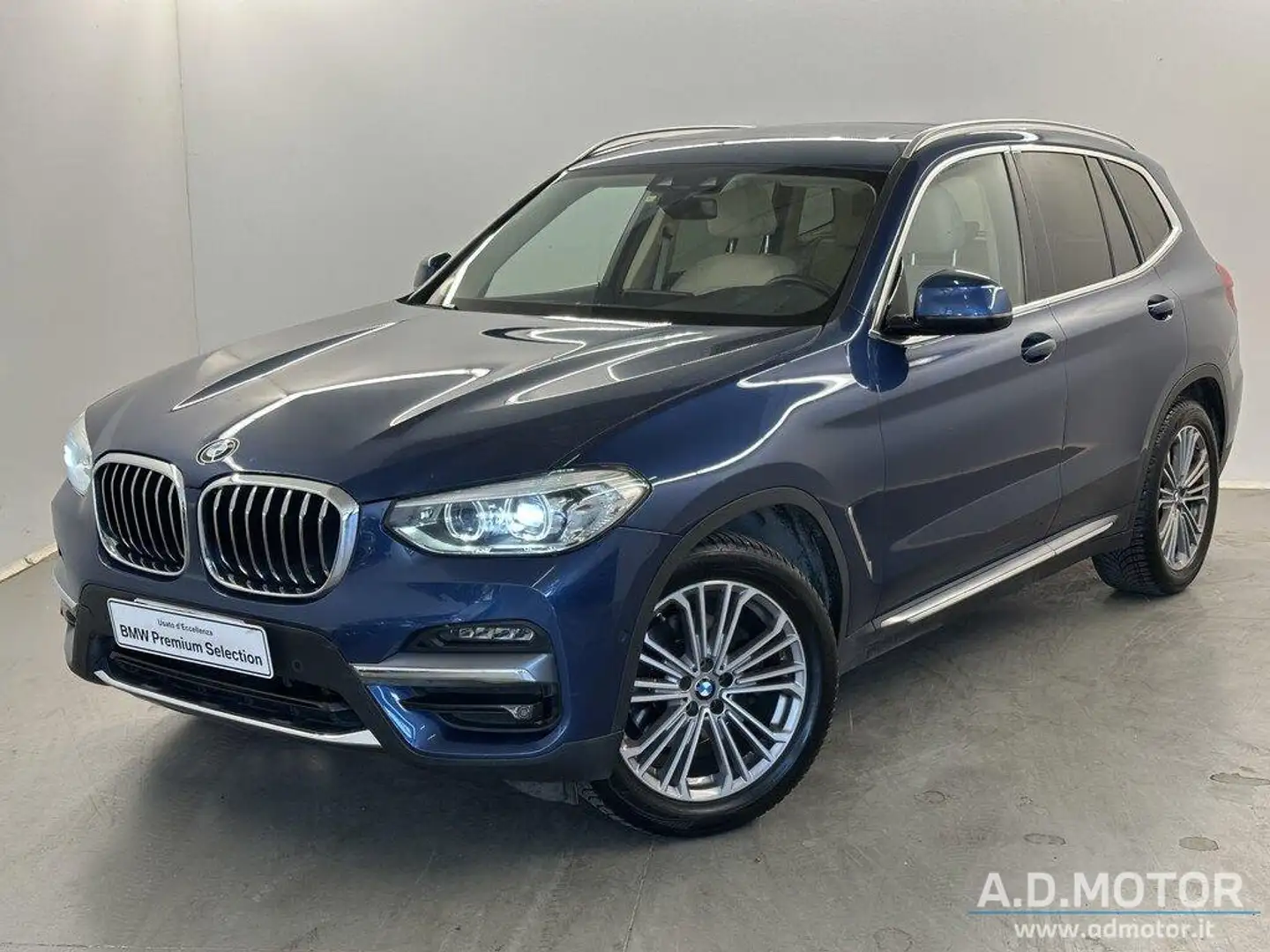 BMW X3 xdrive20d Luxury 190cv auto my19 Blu/Azzurro - 1