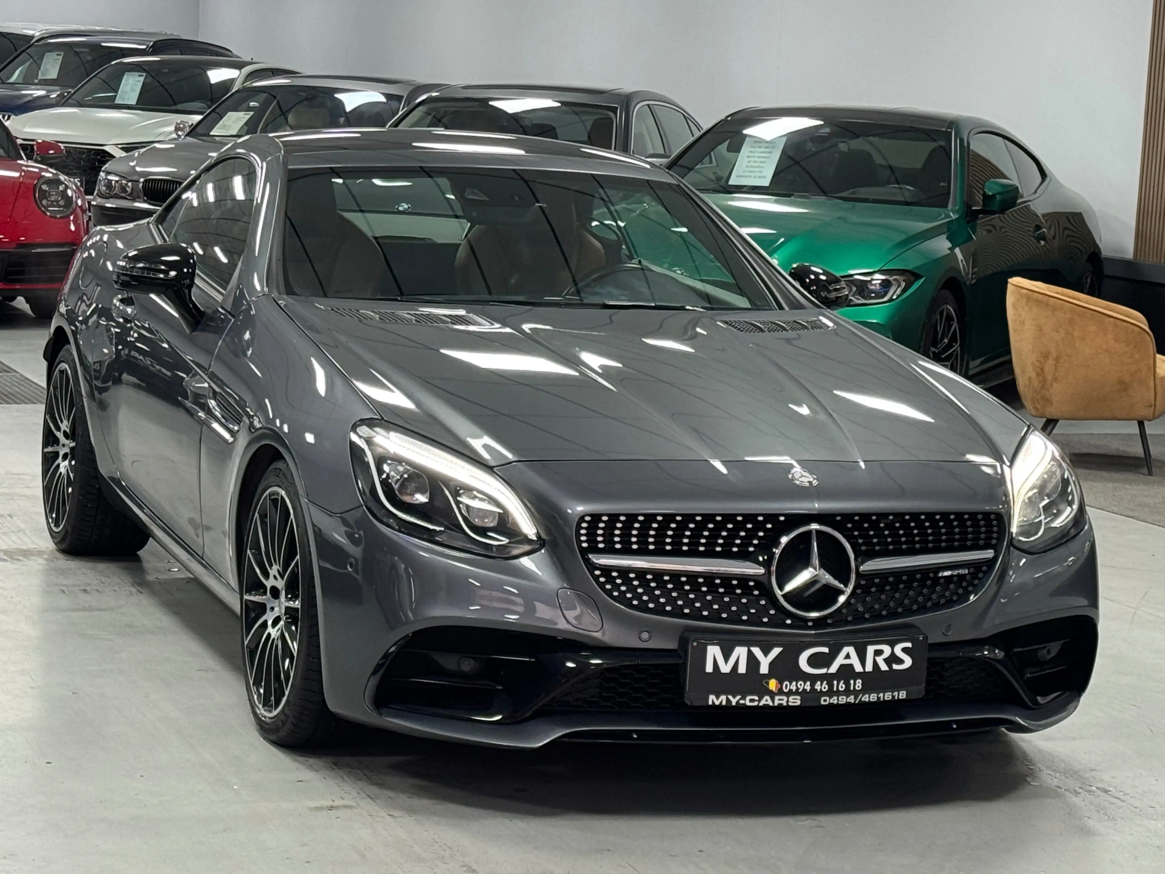 Mercedes-Benz SLC 200 Aut. 184 Cv Pack-AMG Full Options Pano Gps Cuir — photo 3