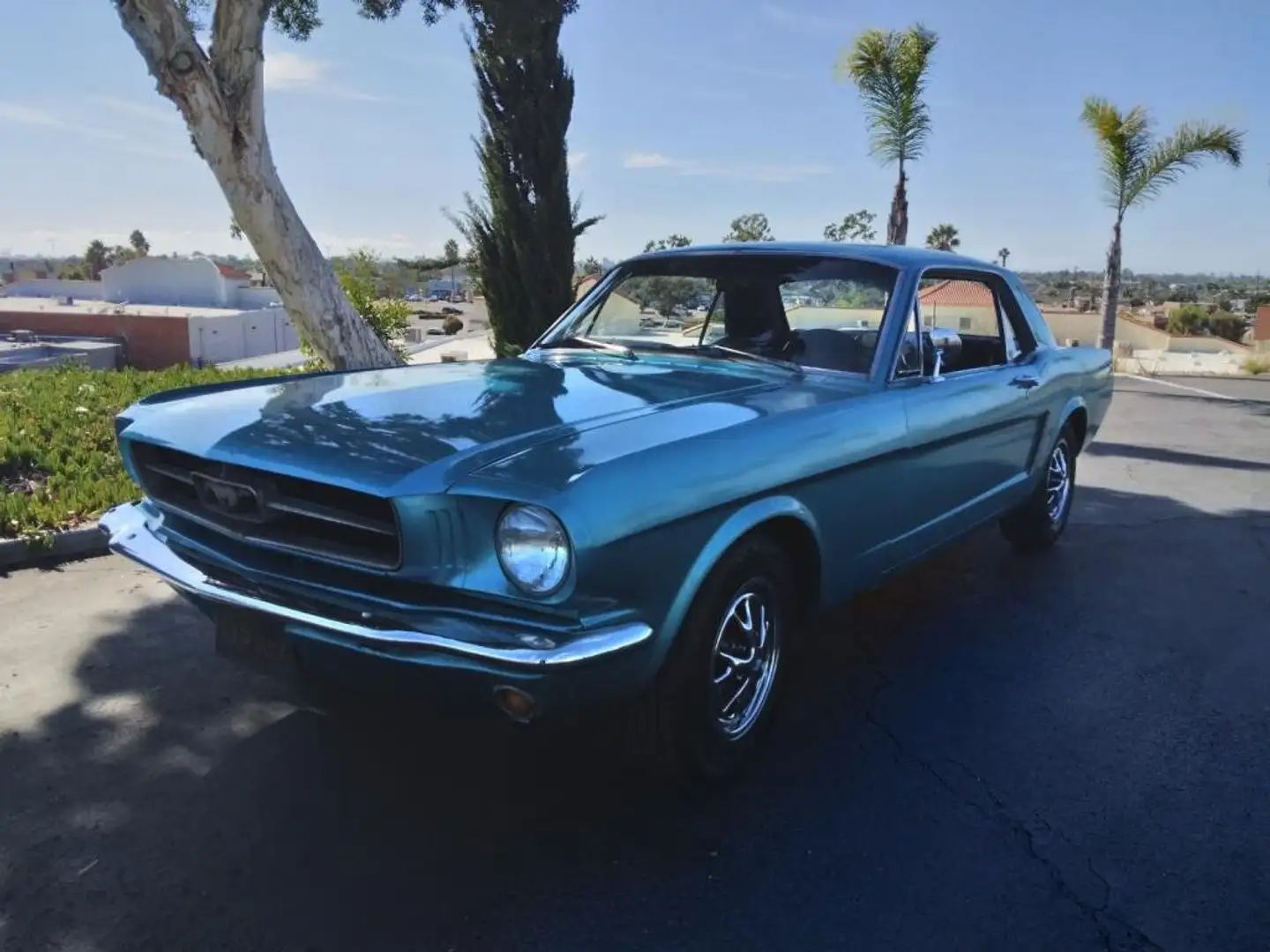 Ford Mustang Coupe Blau - 2
