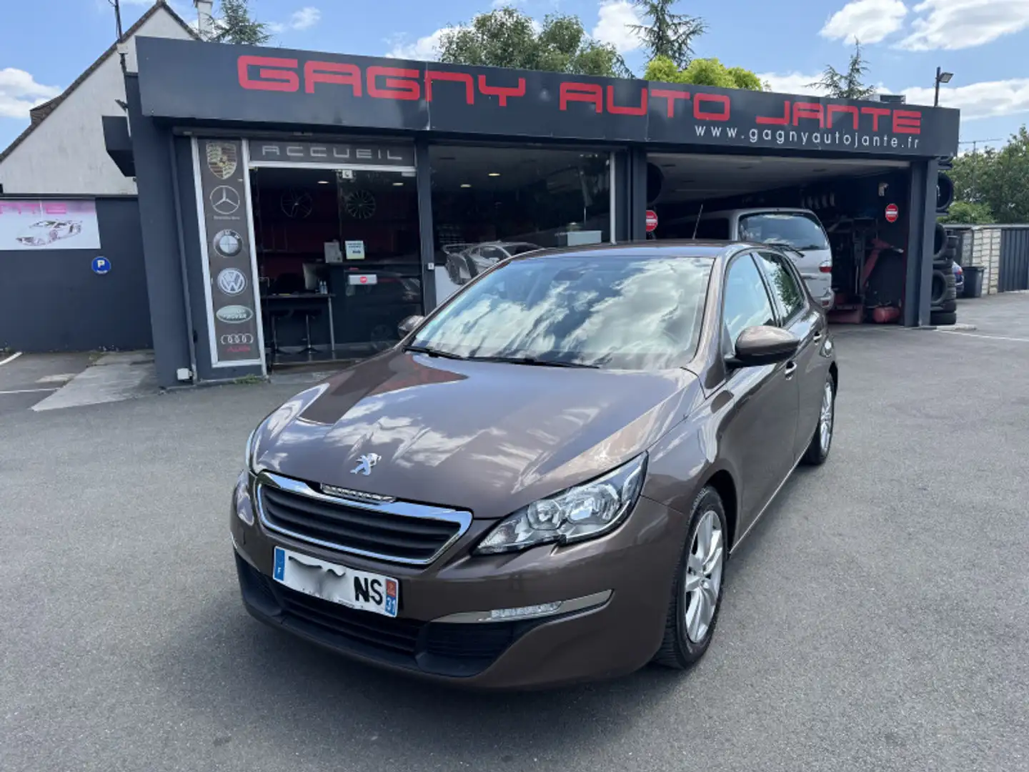 Peugeot 308 1.6 THP 125CH ALLURE 5P Brun - 1