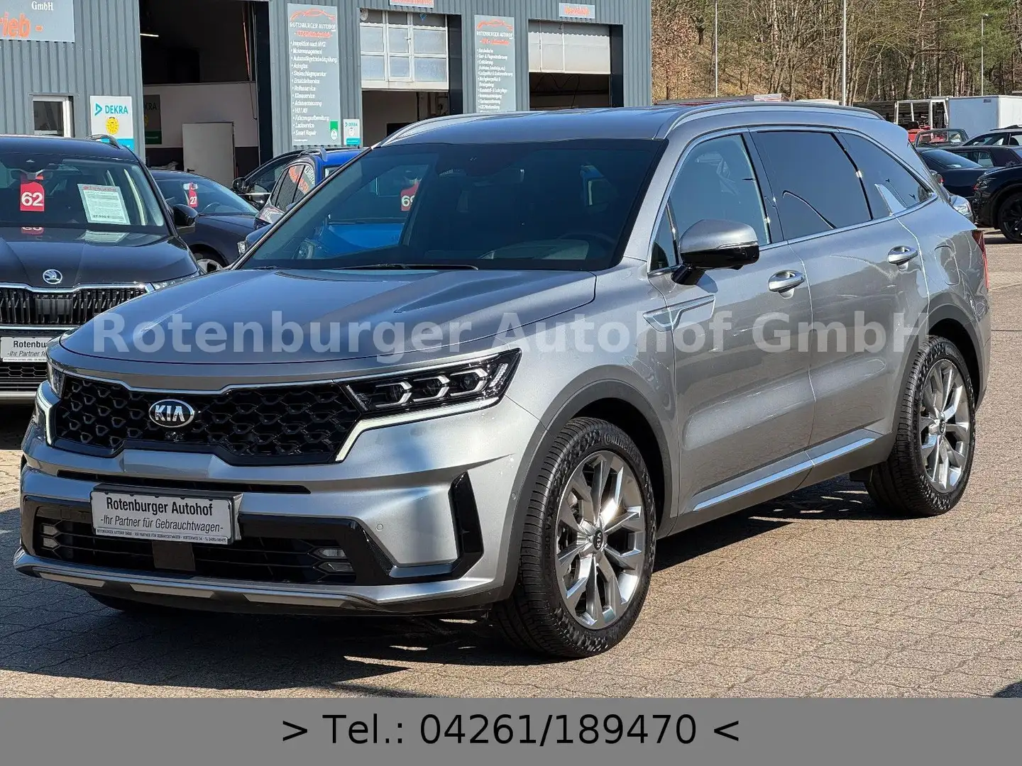 Kia Sorento 2.2 CRDI*PLATINUM*4WD*HEAD-UP*TÜV NEU* Grau - 2