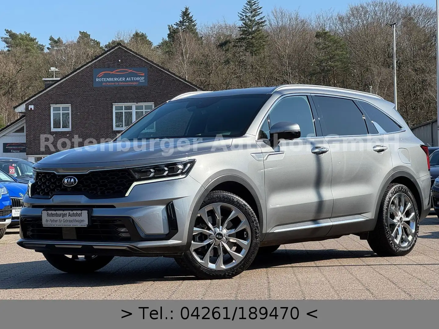 Kia Sorento 2.2 CRDI*PLATINUM*4WD*HEAD-UP*TÜV NEU* Grau - 1