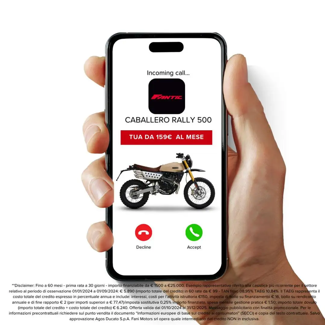 Fantic Caballero 500 RALLY Beżowy - 2