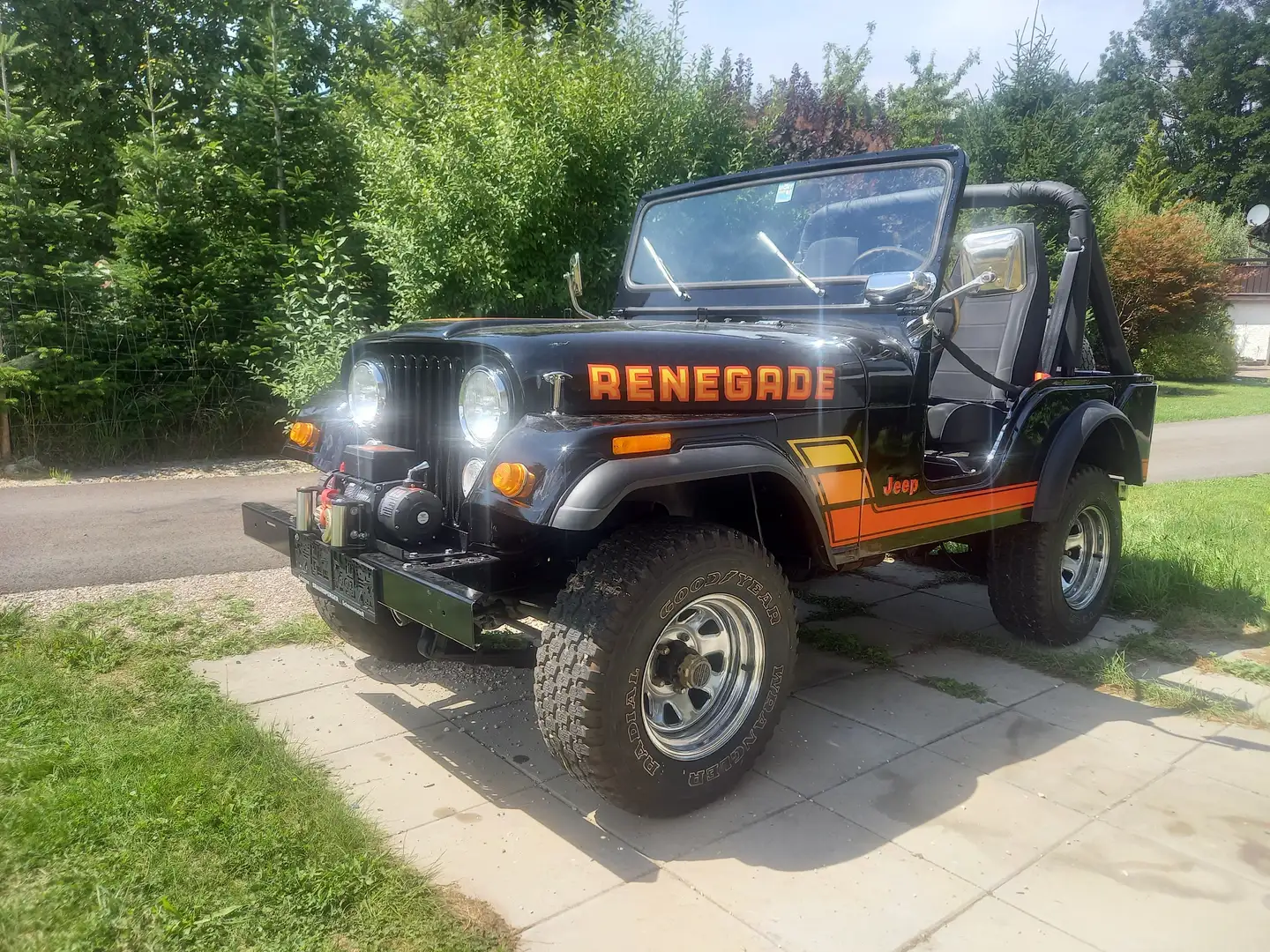 Jeep CJ-5 Чорний - 1