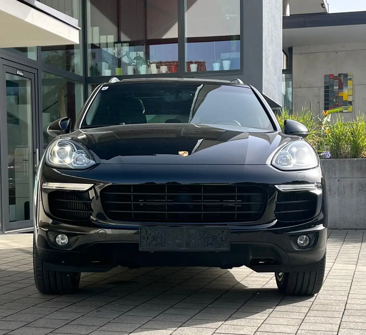 Porsche Cayenne Facelift 3.0 V6 Diesel 262PS Panorama AHK Schwarz - 1
