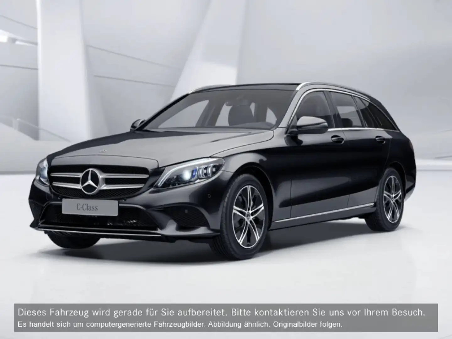 Mercedes-Benz C 220 d T Avantgarde Pano Multibeam COMAND AHK PTS Schwarz - 2