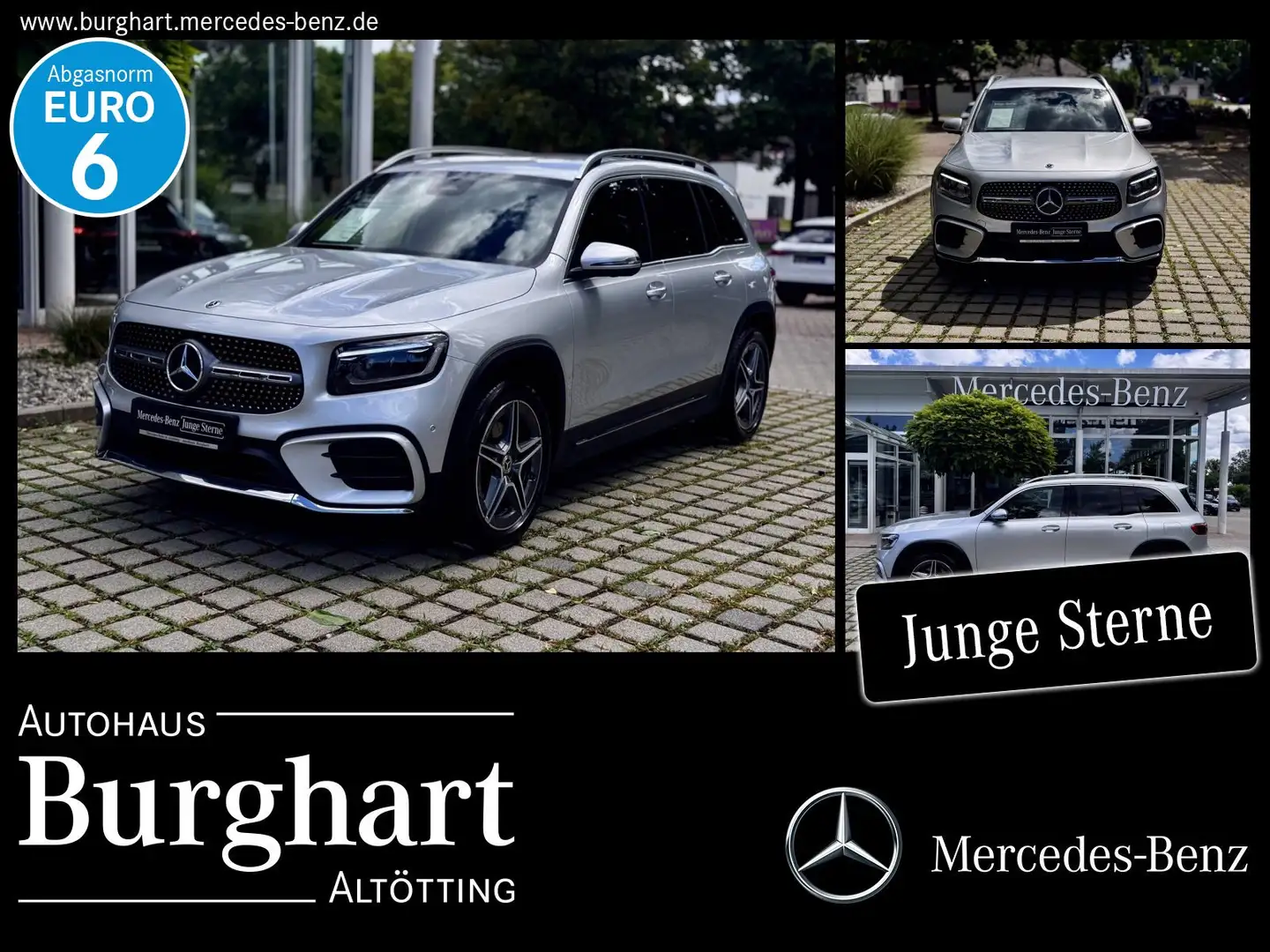 Mercedes-Benz GLB 180 GLB 180 AMG Line Advanced/Distronic/Ambiente/LED Silber - 1