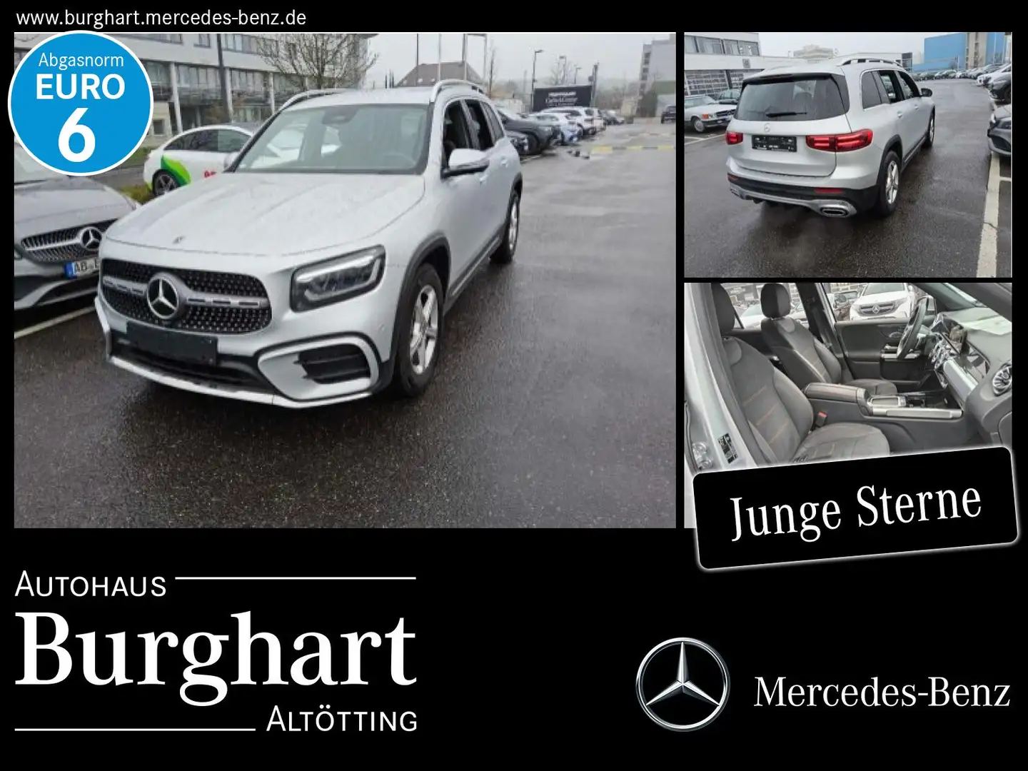 Mercedes-Benz GLB 180 GLB 180 AMG Line/Nav/Distronic/Keyless-Go/Autom. Silber - 1