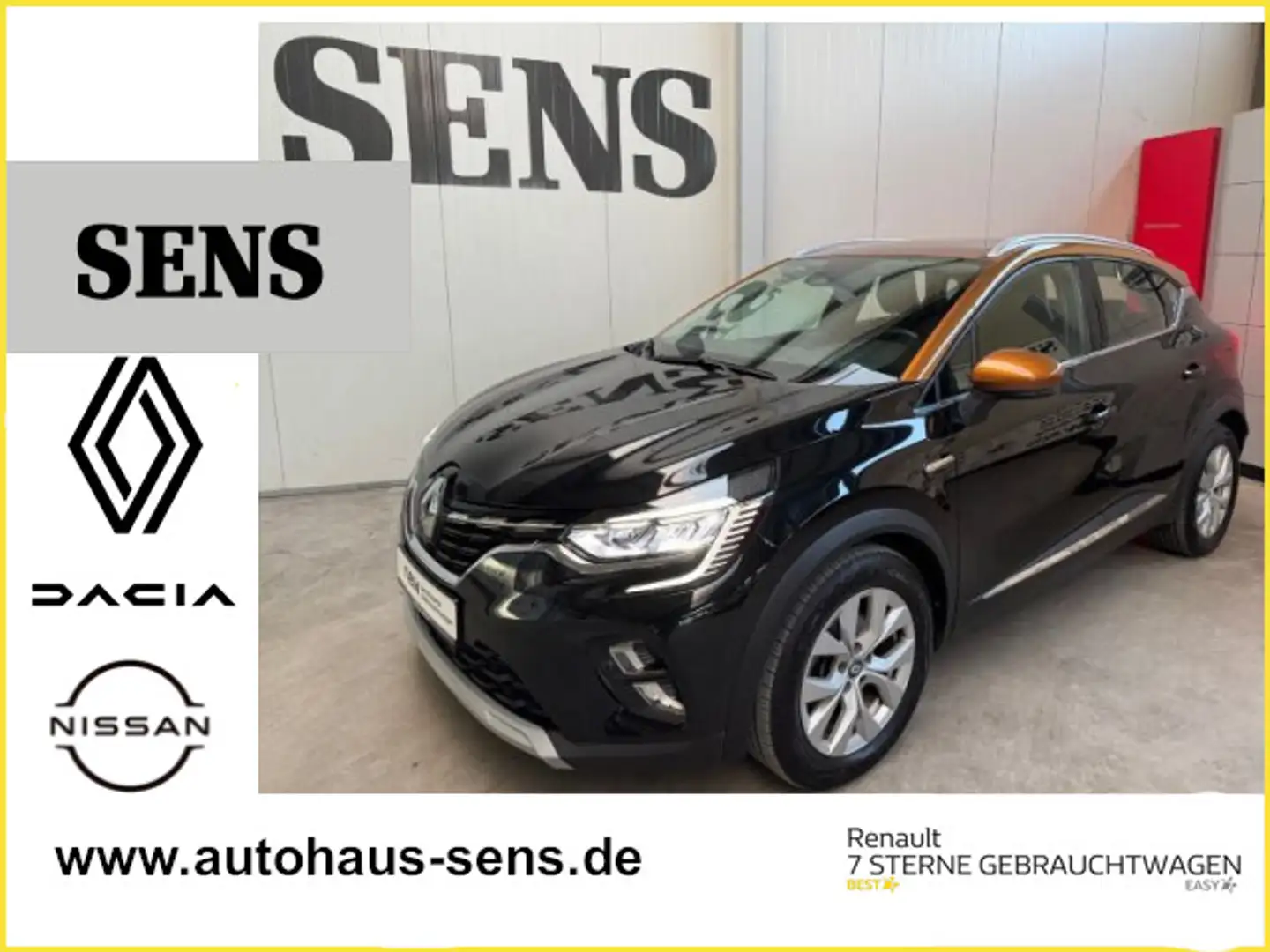 Renault Captur 1.6 E-TECH Plug-in 160 Intens *R-Kamera; Orange - 1