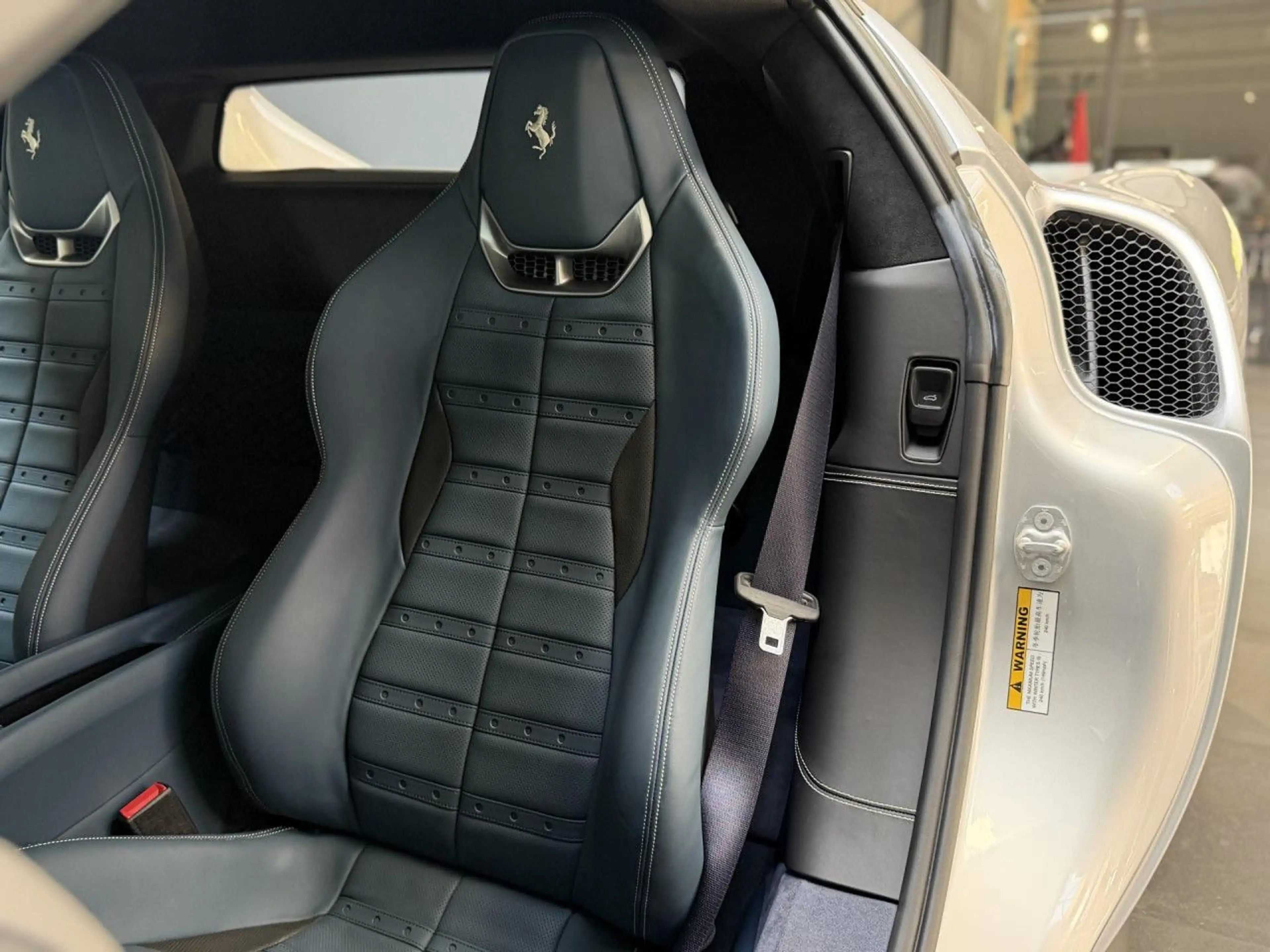 Ferrari 296 GTB Argento Silver Carbon — photo 14